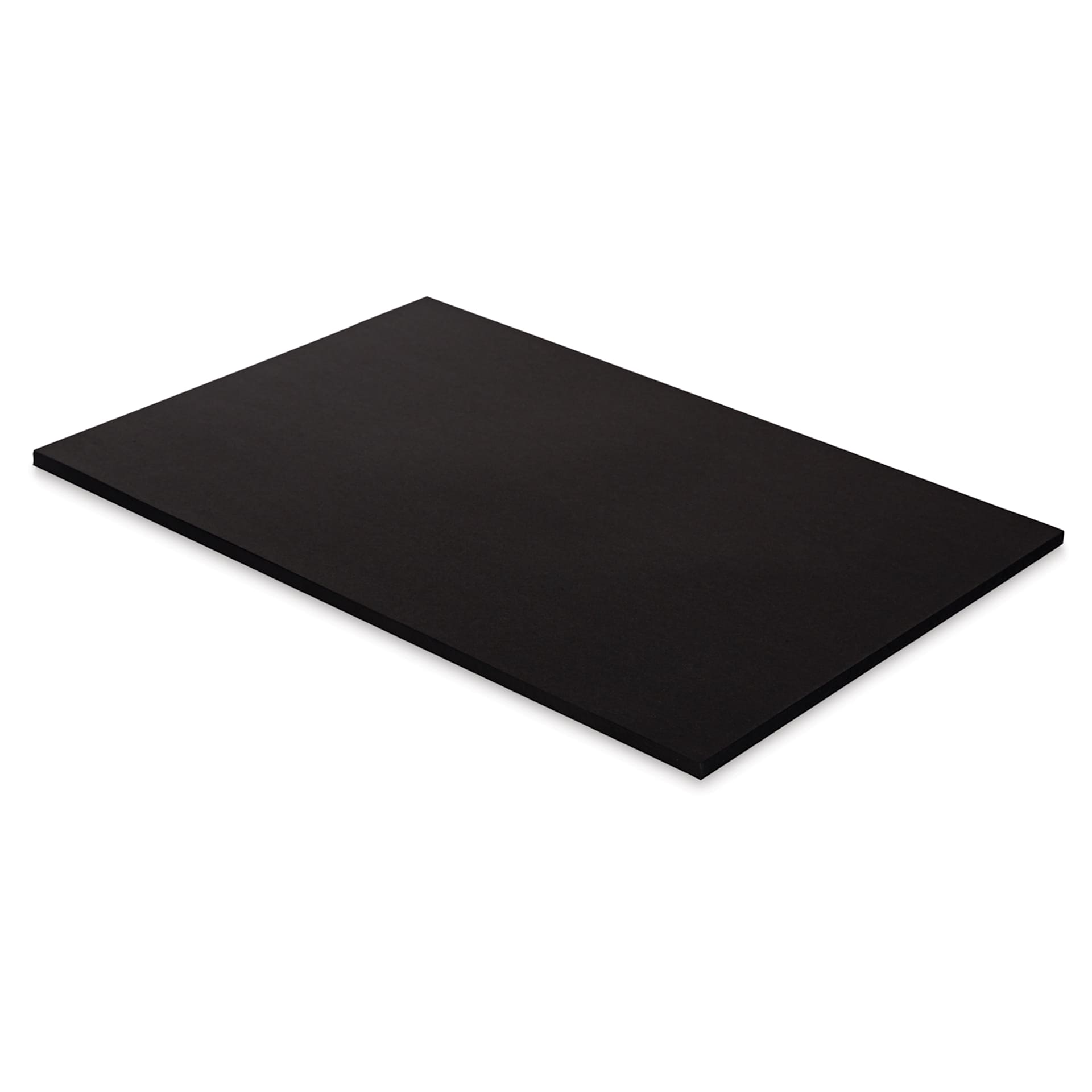 Blick Premium Colored Art Paper - 12" x 18", Black, 50 Sheets, stacked