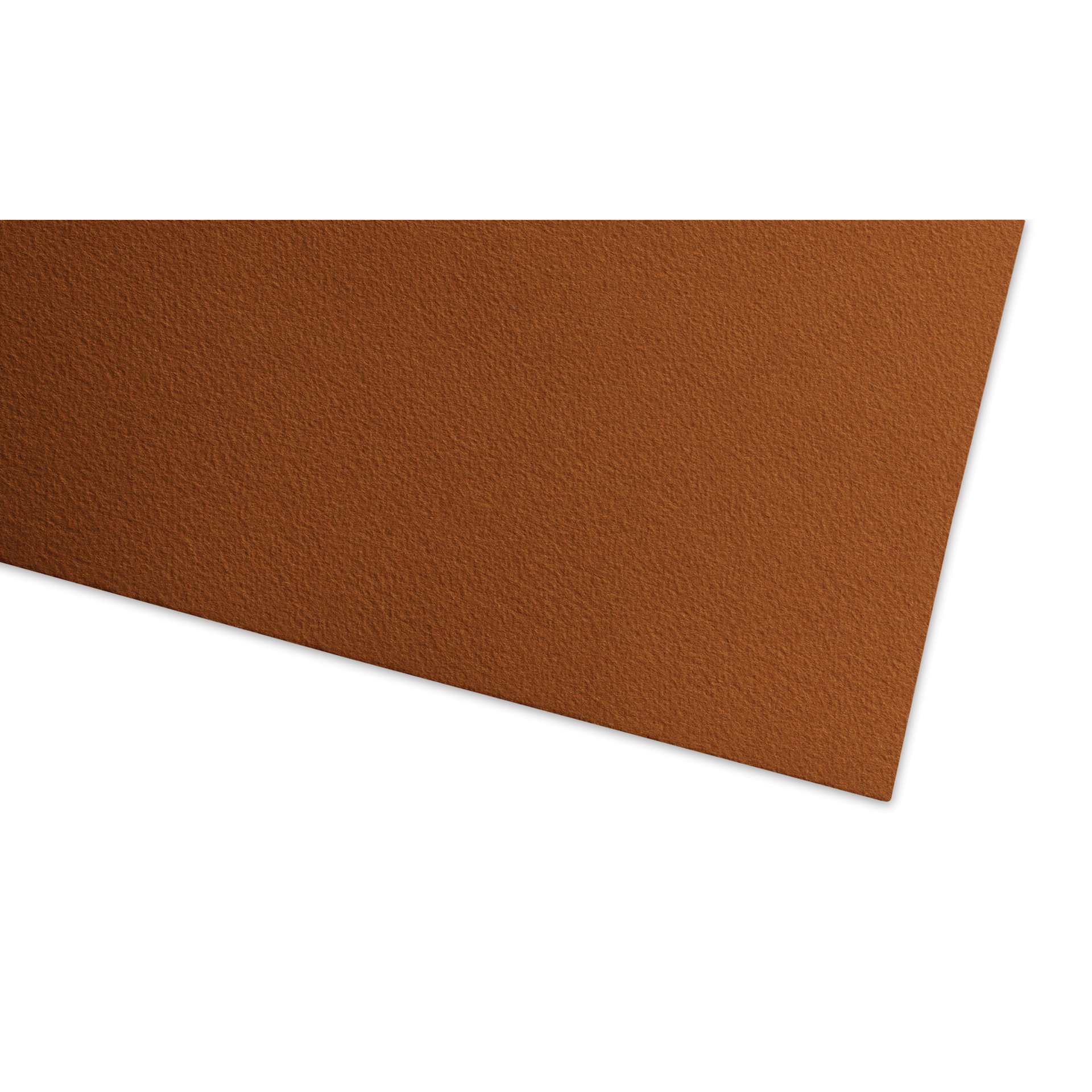 Fabriano Cromia Pastel Paper Sheet - Ochre, close-up of the sheet