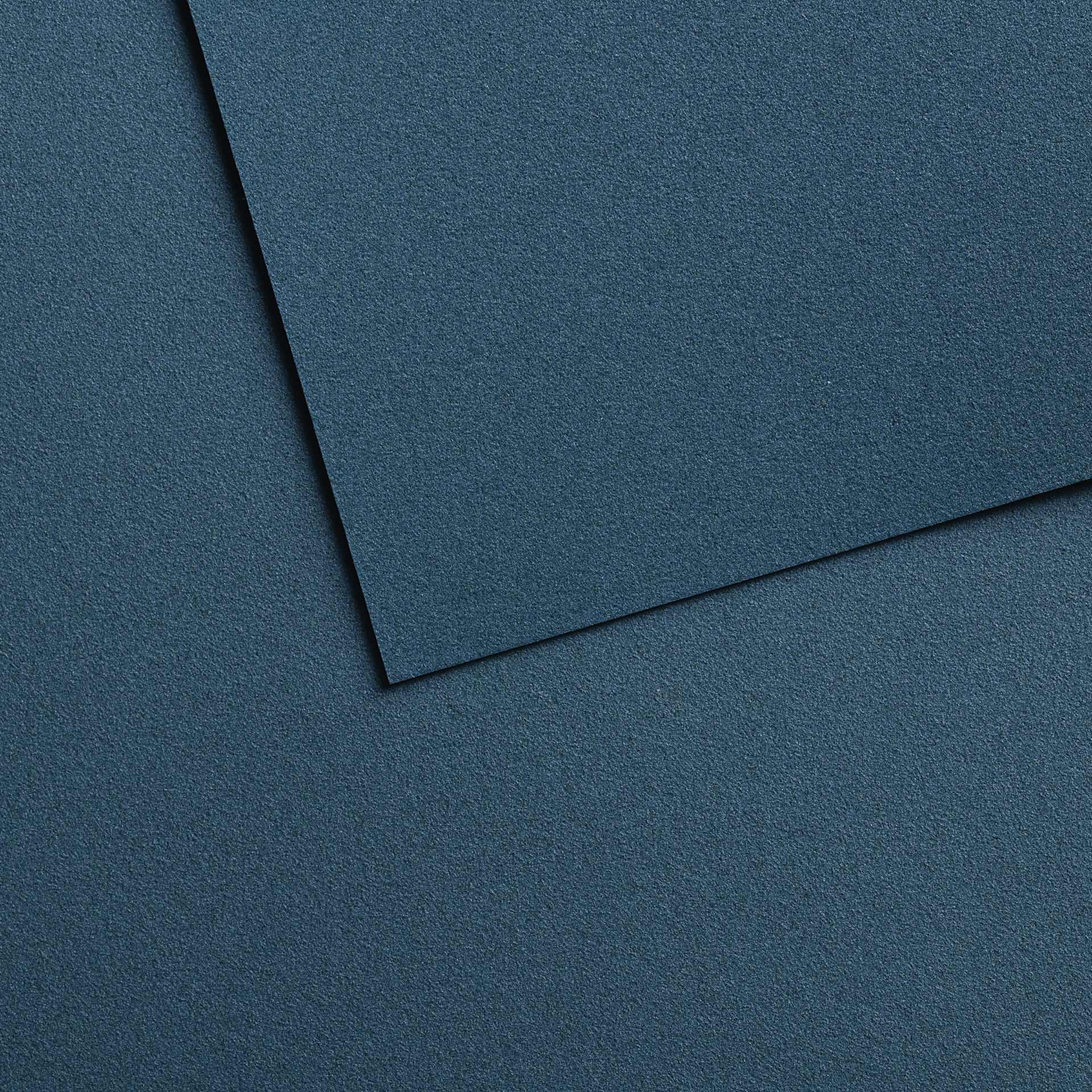 Canson Mi-Teintes Velvet Sheet - 19.5" x 25.5", 610 Horizon Blue, 430 gsm, Single Sheet