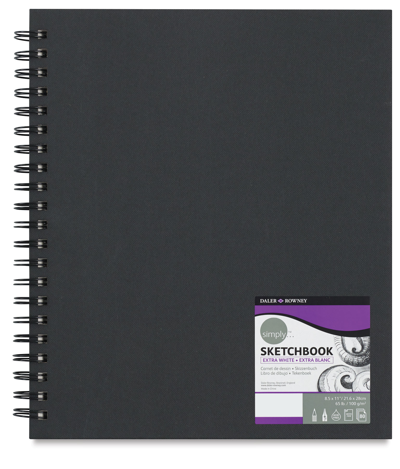 Daler-Rowney Wirebound Simply Sketchbooks