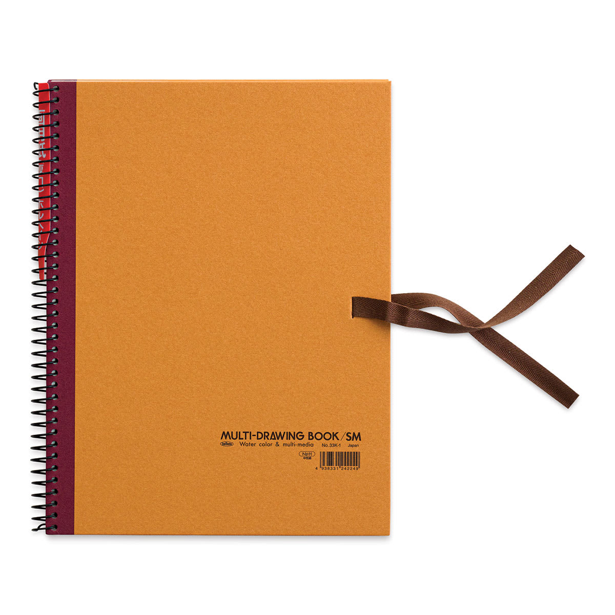 Holbein Multimedia Book - 9-1/4" x 6-1/2", Brown