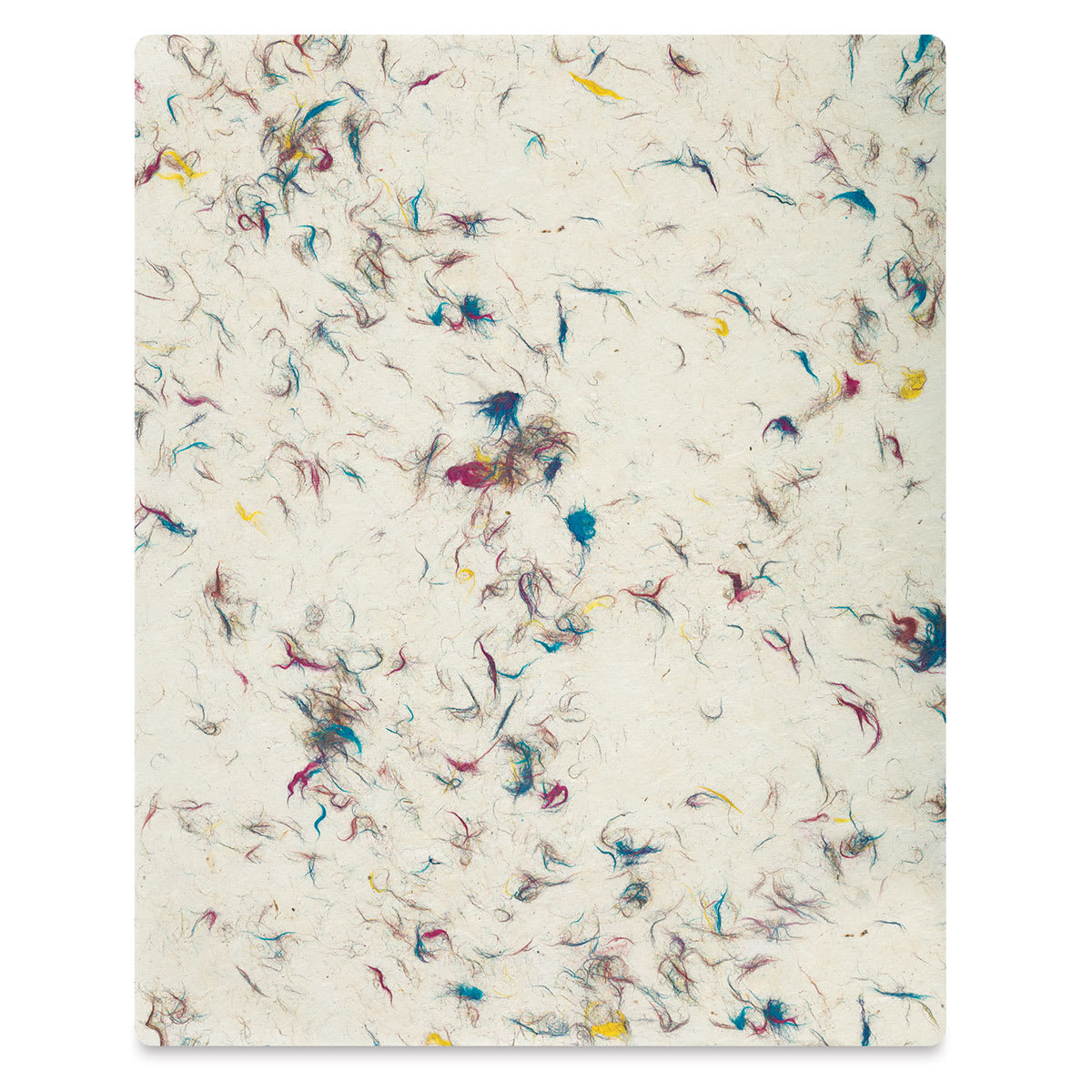Fiesta Lokta Print Paper - Top view of Full sheet 
