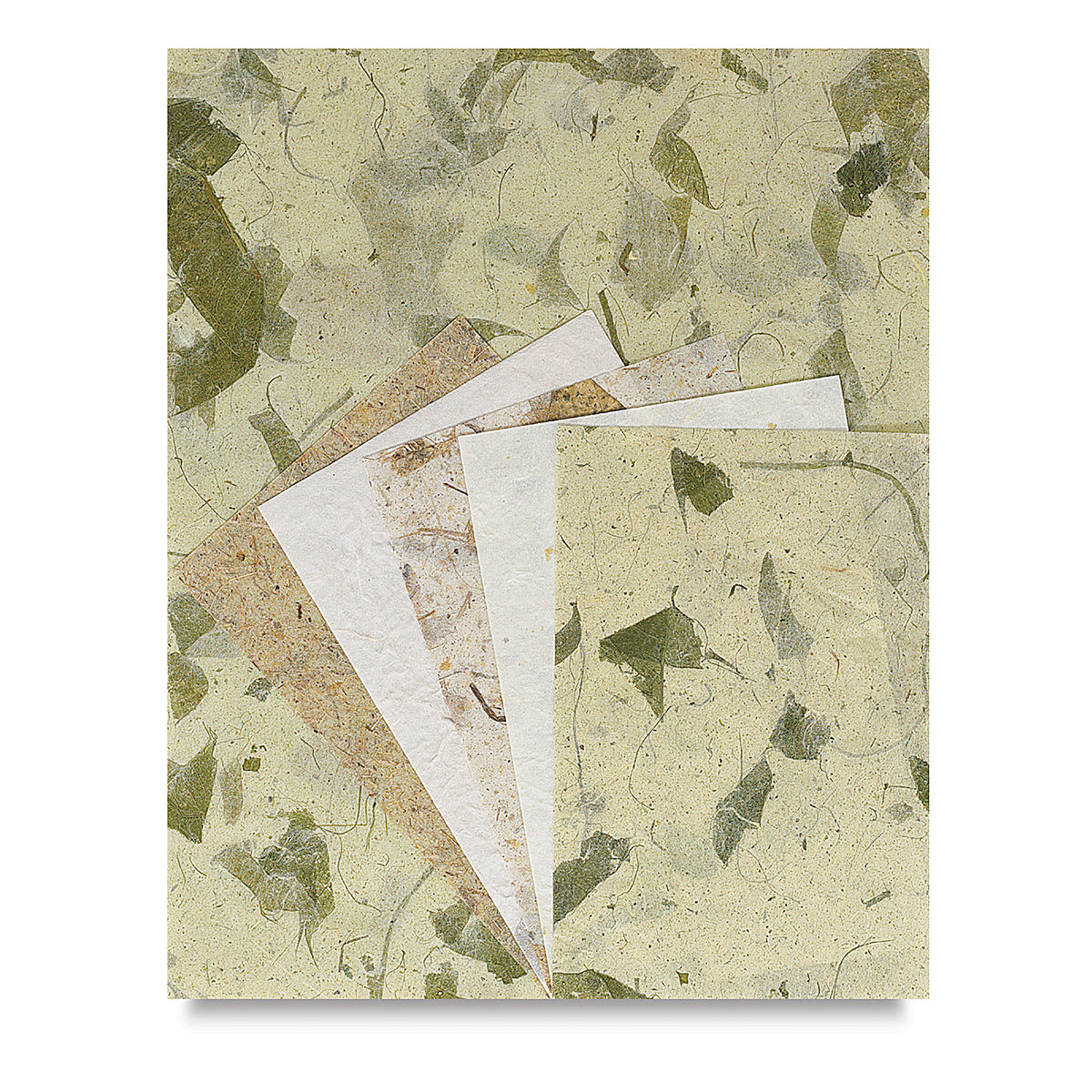 Black Ink Decorative Paper Packs - Both sizes of Rain Forest Assorted Sheet Pack shown