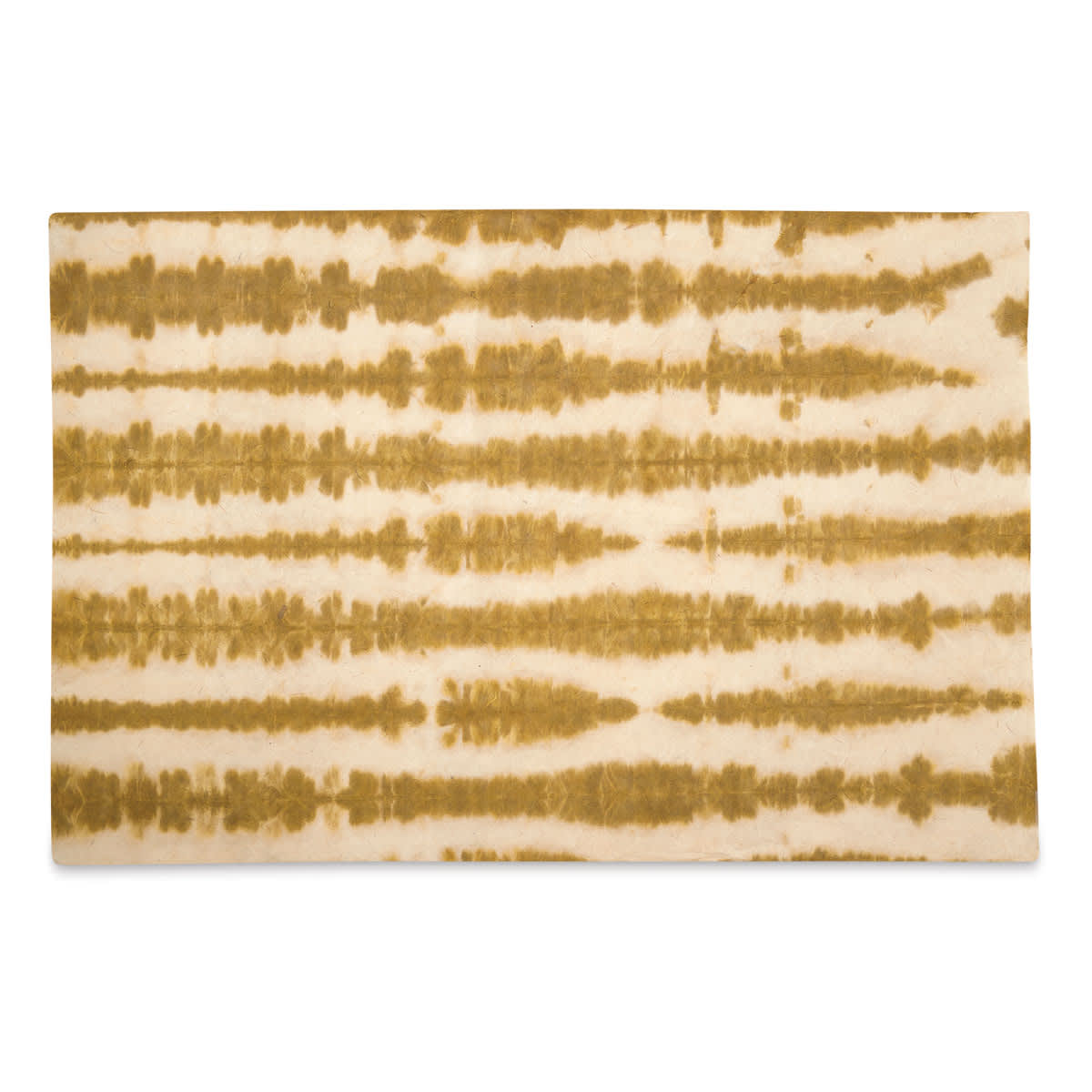 Lokta Paper - Tie Dye, White and Brown, 20" x 30"