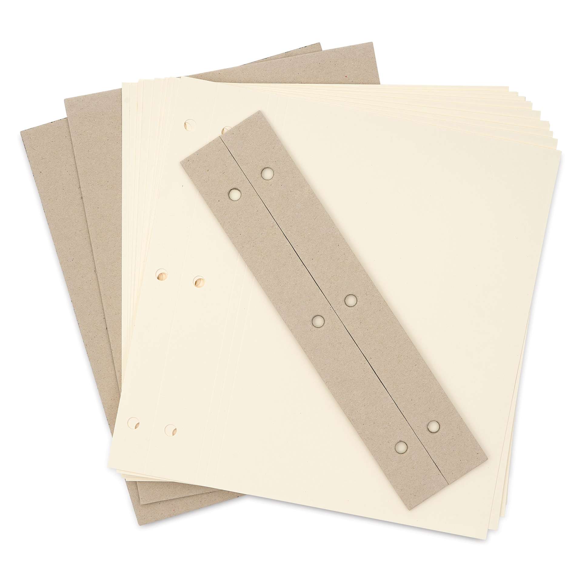 Books By Hand Just-the-Pieces Ribbon Bound Photo Album - Large