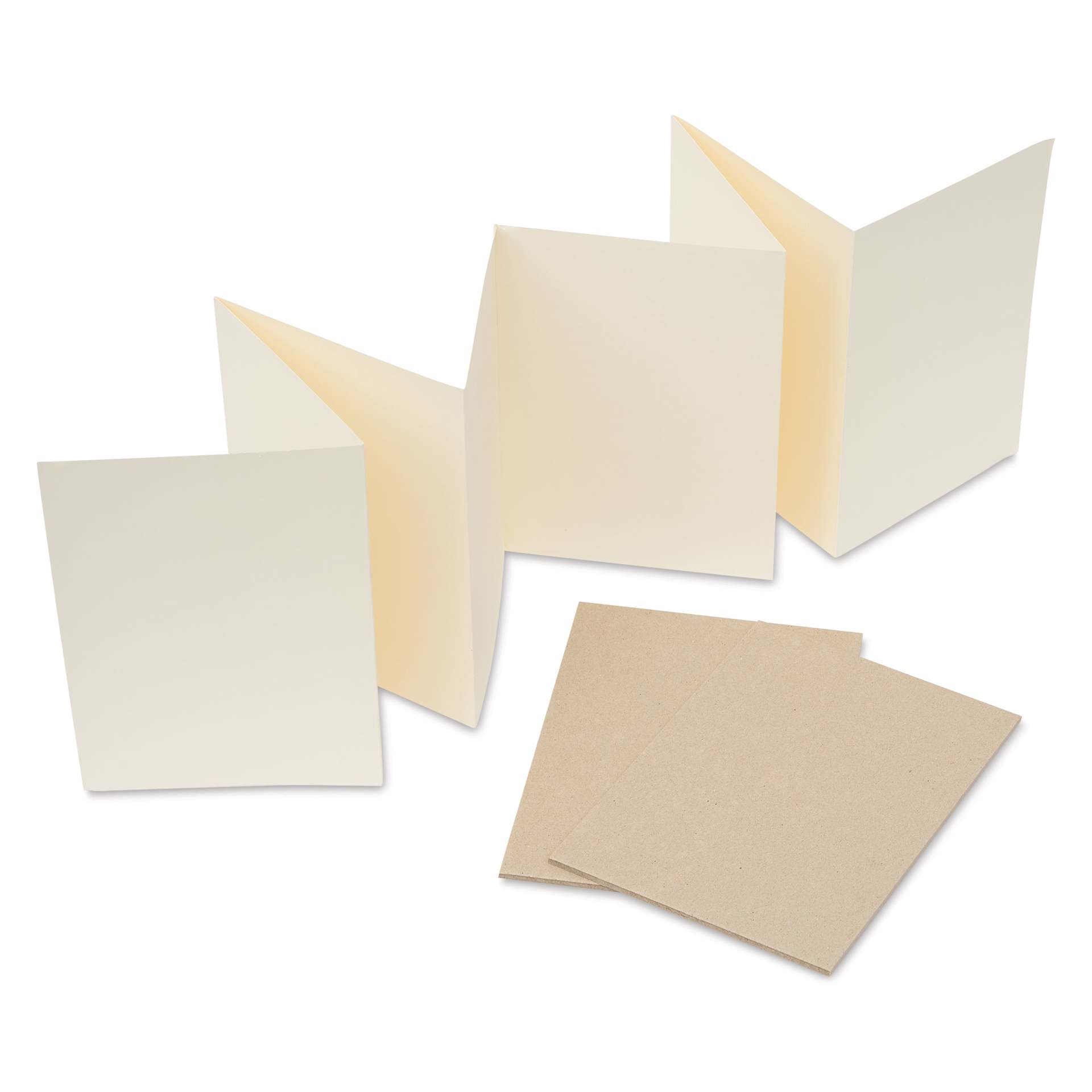 Books By Hand Just-the-Pieces Accordion Album - Ivory