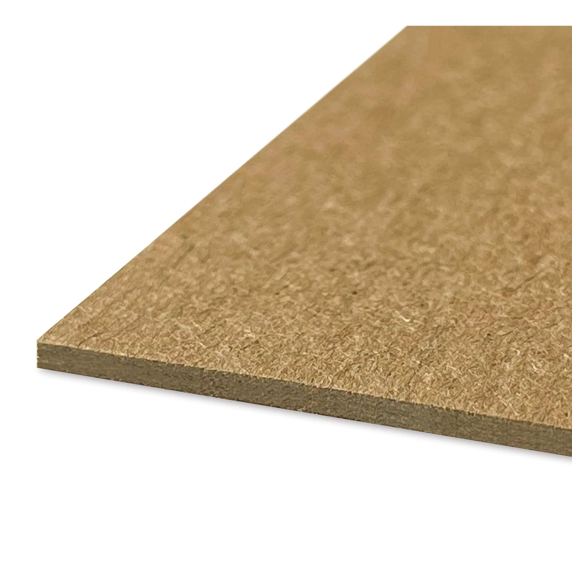 Crescent Gray News Mounting Board - Angled corner showing thickness of Double Thick Board