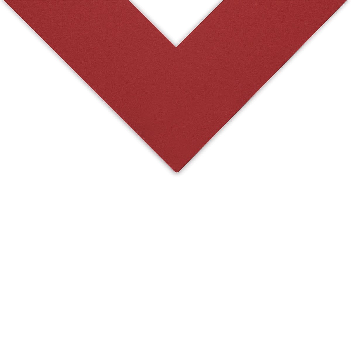 Decorative Cream Core Matboard - 32'' x 40'', Sienna Brown