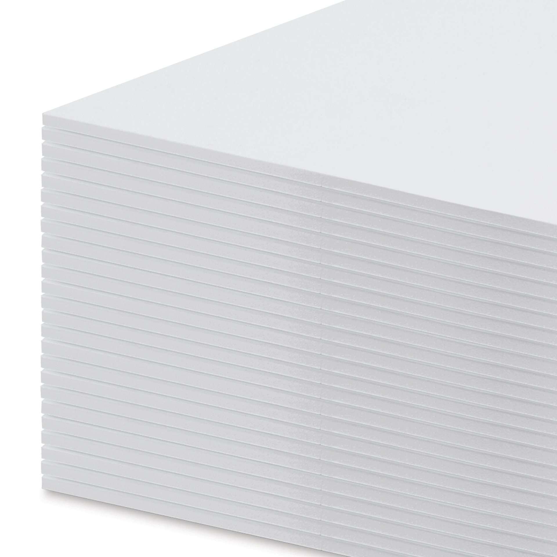 White Foam Board - 32" x 40" x 3/16", Pkg of 25