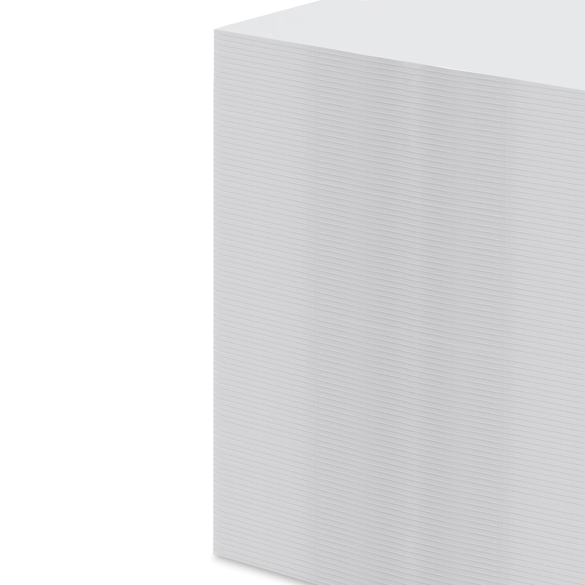 White Foam Board - 20" x 30" x 3/16", Pkg of 100