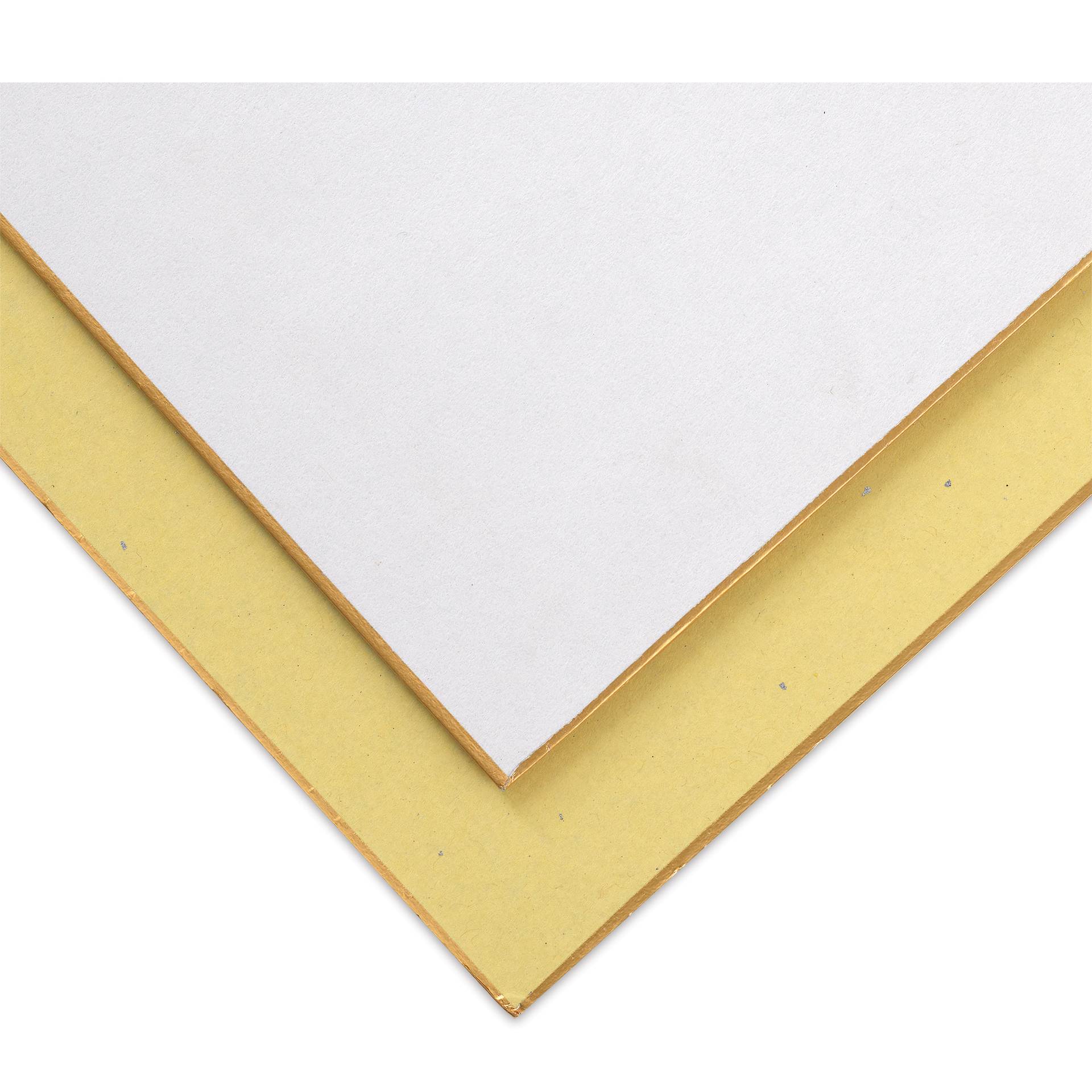 Aitoh Hosho Paper Shikishi Boards - 9-1/2" x 10-3/4", Pkg of 50, front and back of board