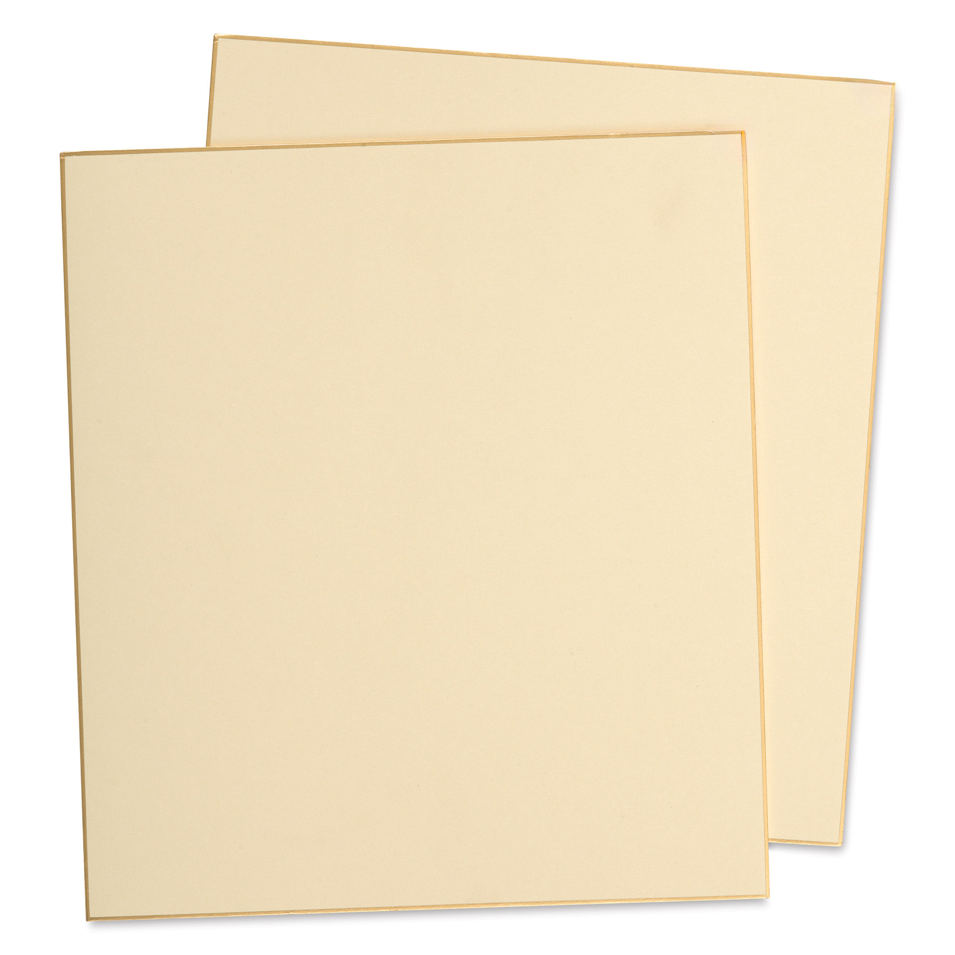 Aitoh Torinoko Paper Shikishi Boards - 9-1/2" x 10-3/4", Pkg of 2