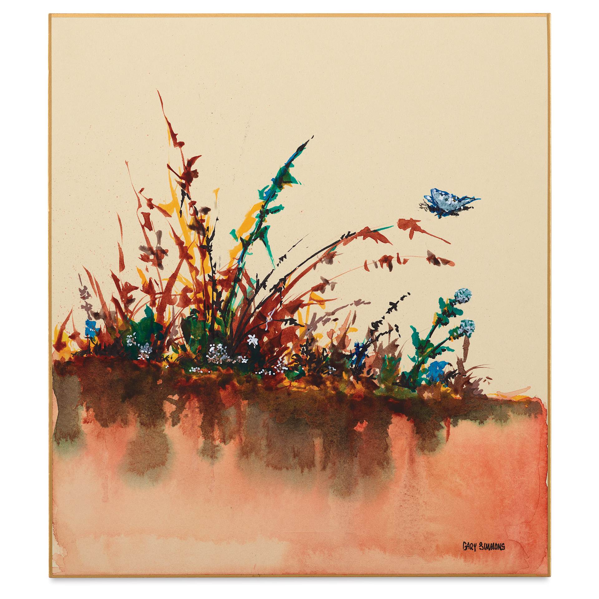 Aitoh Torinoko Paper Shikishi Boards - 9-1/2" x 10-3/4", Pkg of 2, finished artwork