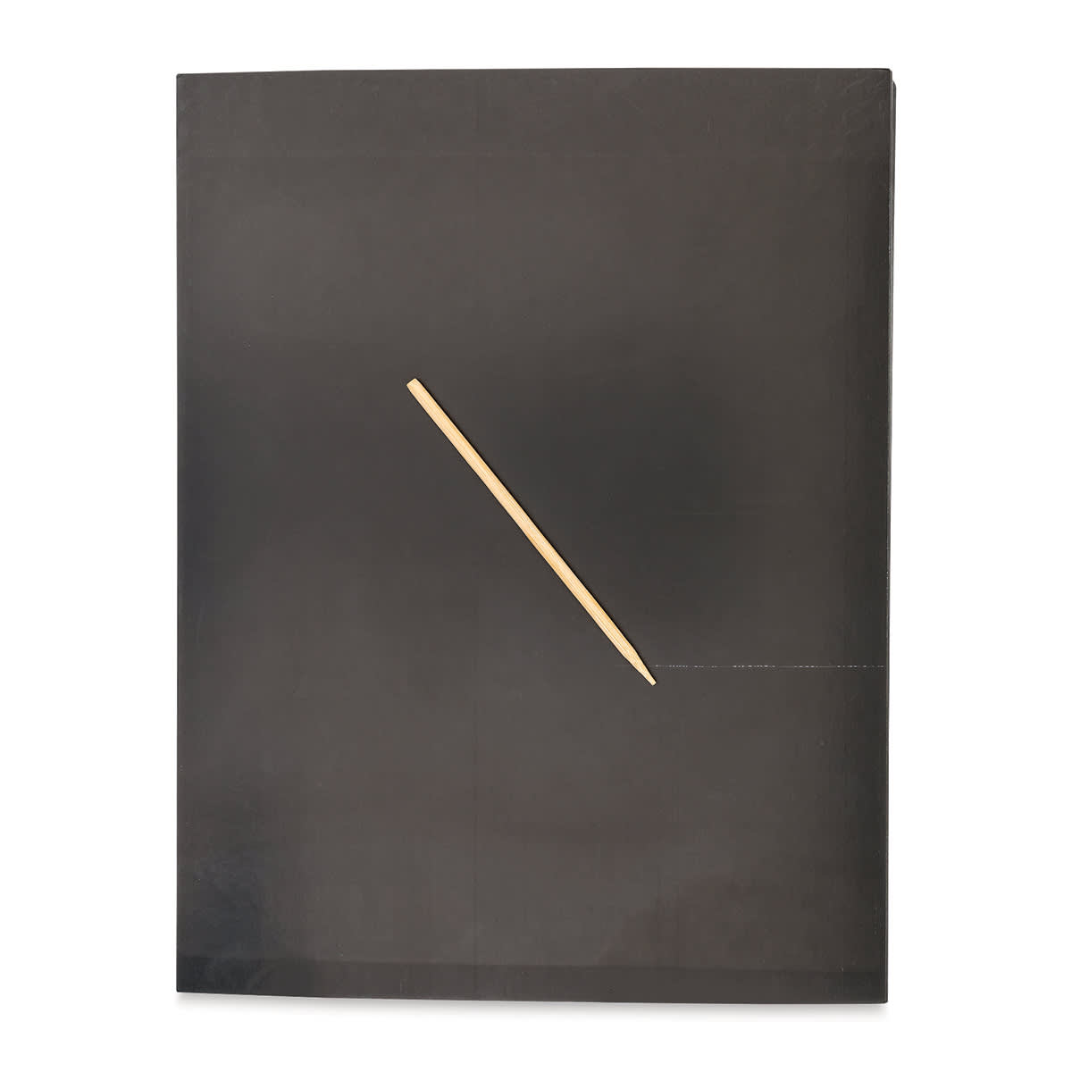 Now You See It Scratch and Reveal Art Paper - Silver Shine, sheet and etching stick
