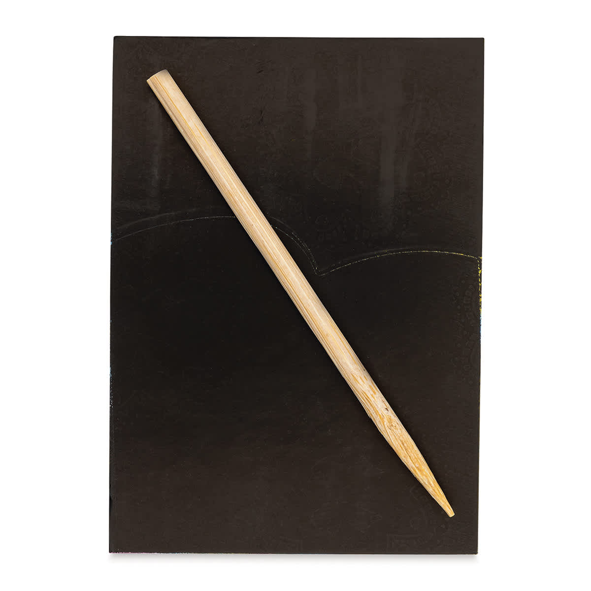 Now You See It Scratch and Reveal Art Paper - Color Splash, card and etching stick