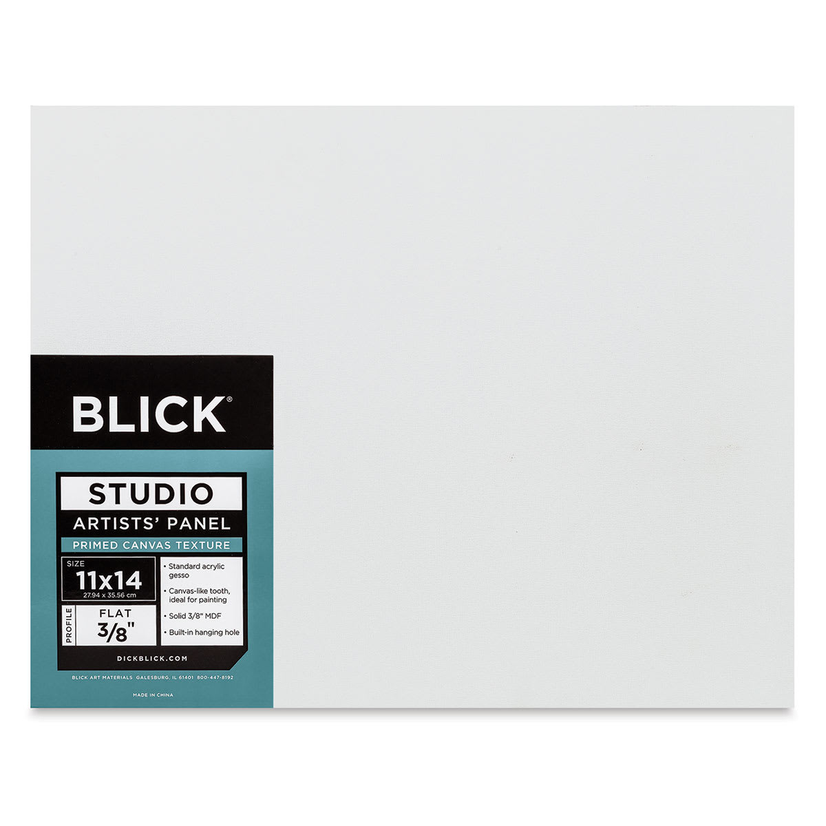 Blick Studio Artists' Board - 11" x 14" x 3/8", Flat front