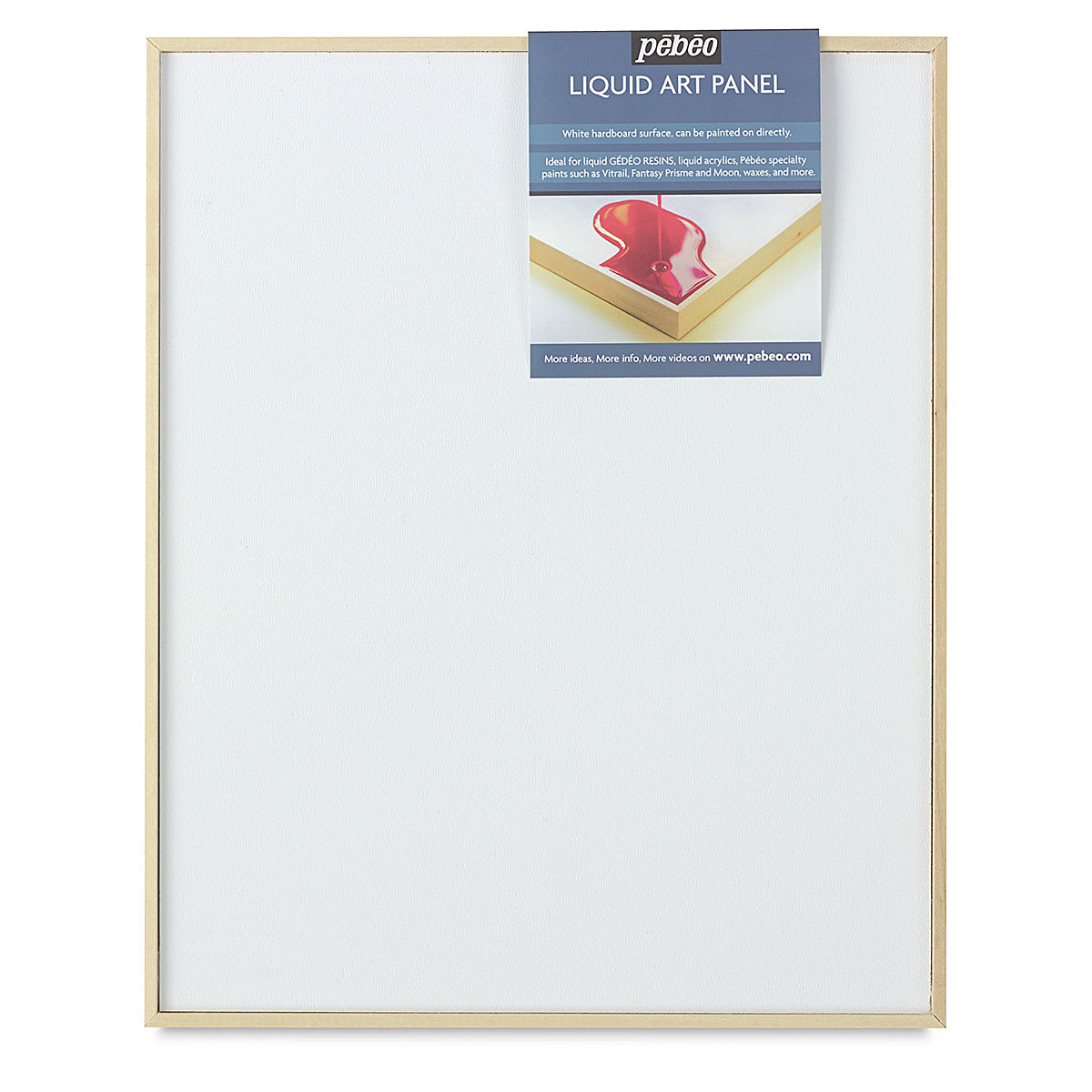 Pebeo Liquid Art Panel - 8" x 10", 3/4" Profile
