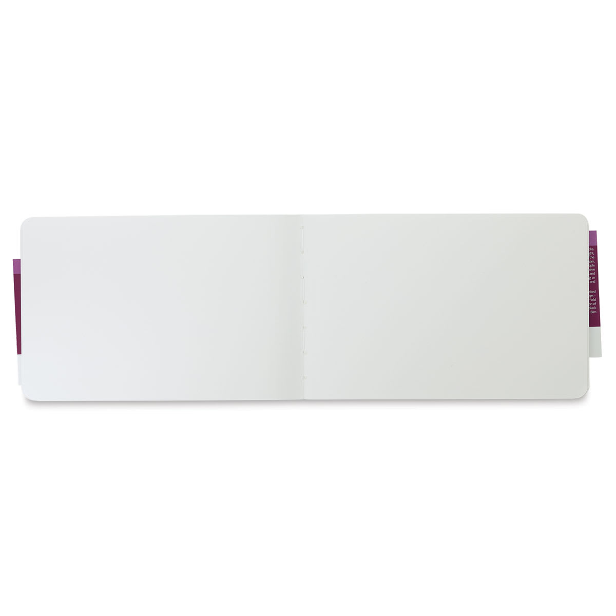 Stillman & Birn Zeta Series Softcover Sketchbook - 5-1/2" x 8-1/2", Landscape (open to show paper)