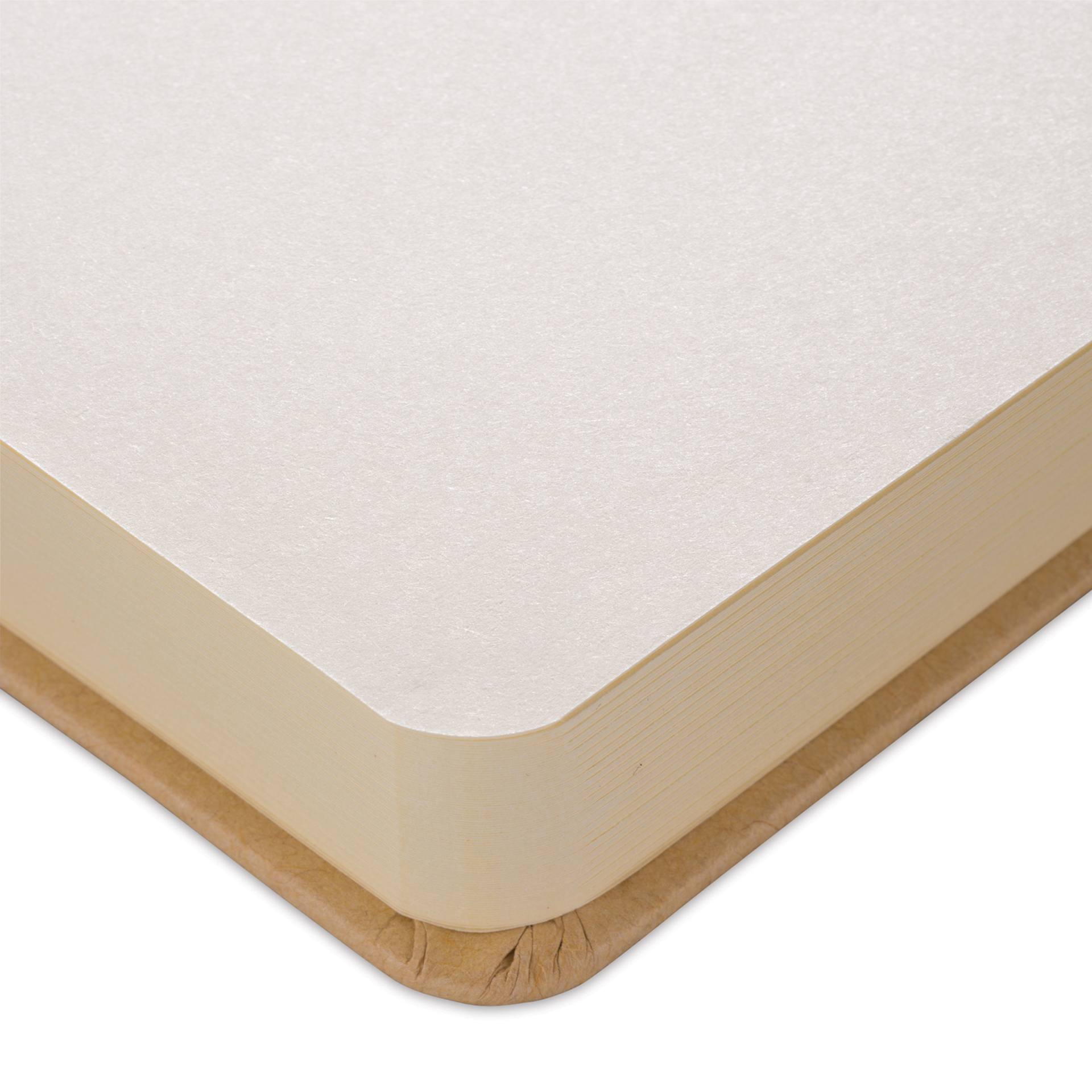 Talens Art Creations Sketchbook - Kraft, 11.7" x 8.3", corner of sketchbook