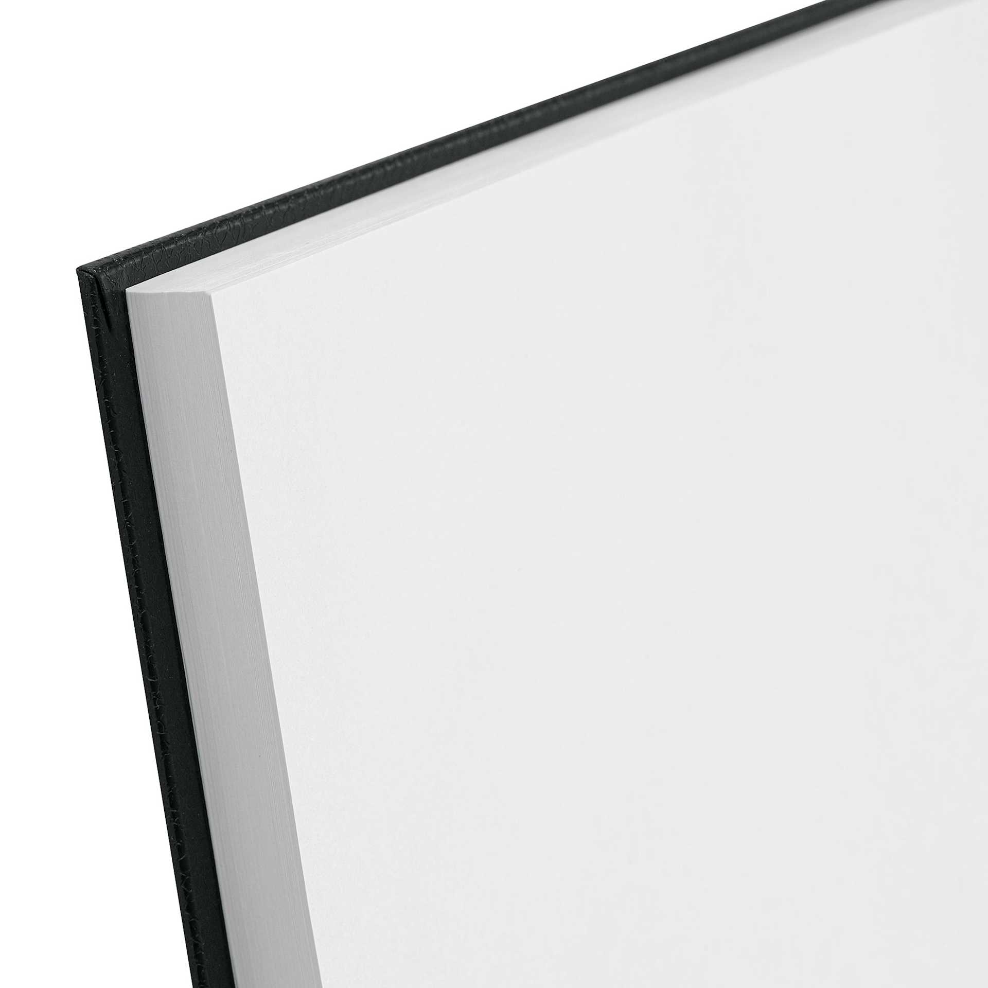artPOP! Hardbound Sketchbooks - 8-1/2" x 11", Pkg of 2 (corner of open sketchbook)