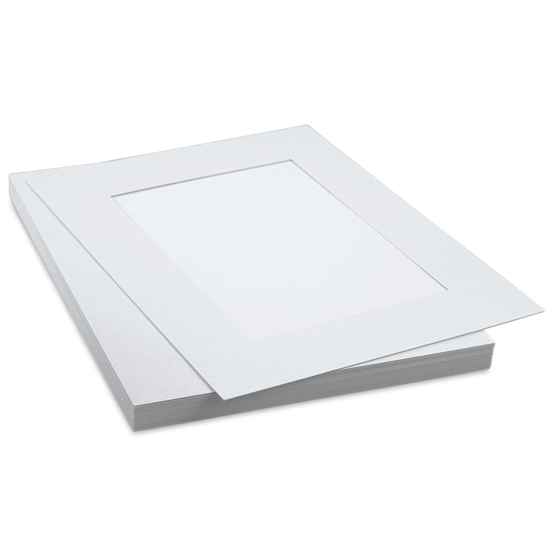 Stu-Art Economy Ready-Mats with Backing - 11" x 14", Pkg of 25, out of packaging