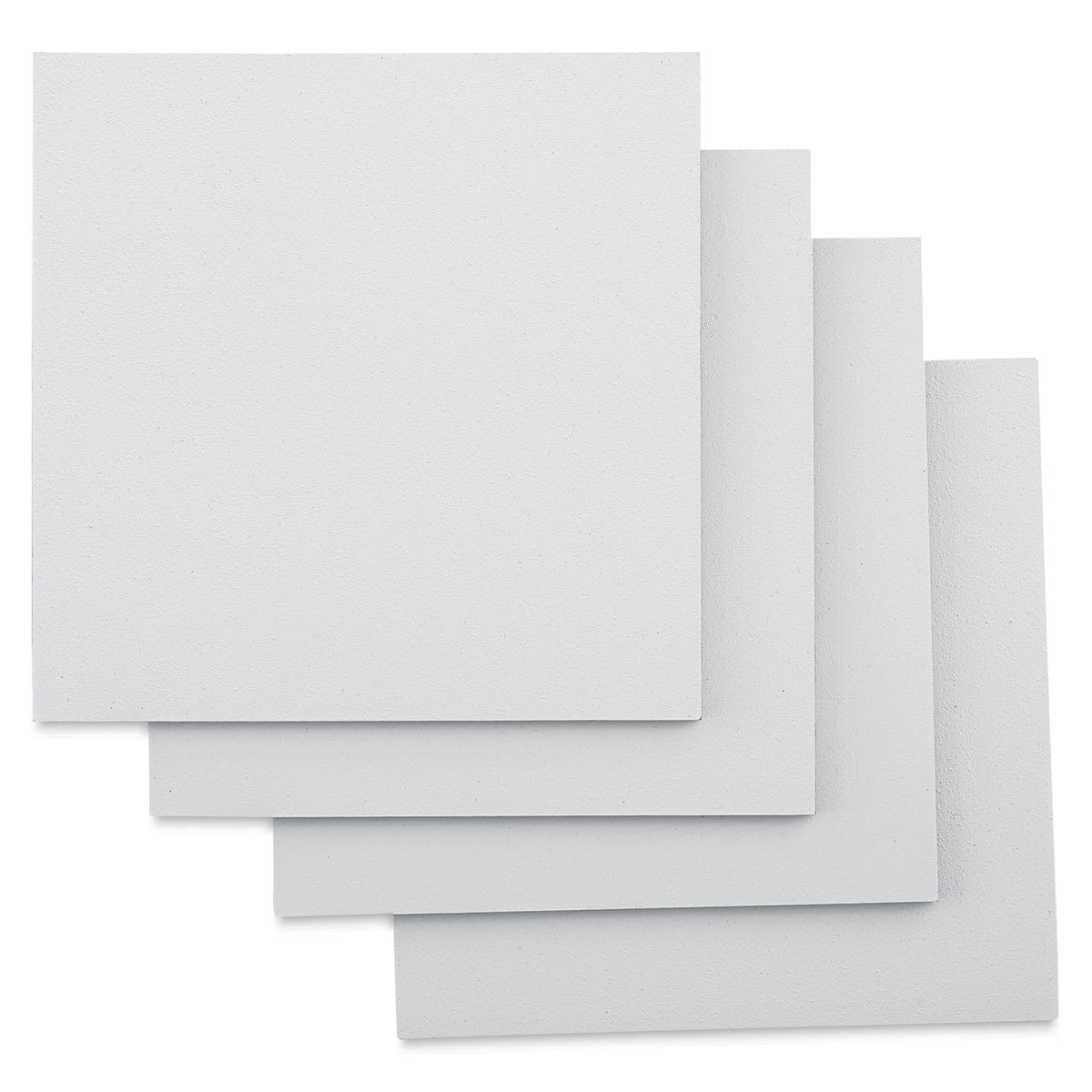 Ampersand Gessobord - 4" x 4", 1/8" Flat, Pkg of 4 (boards without label)
