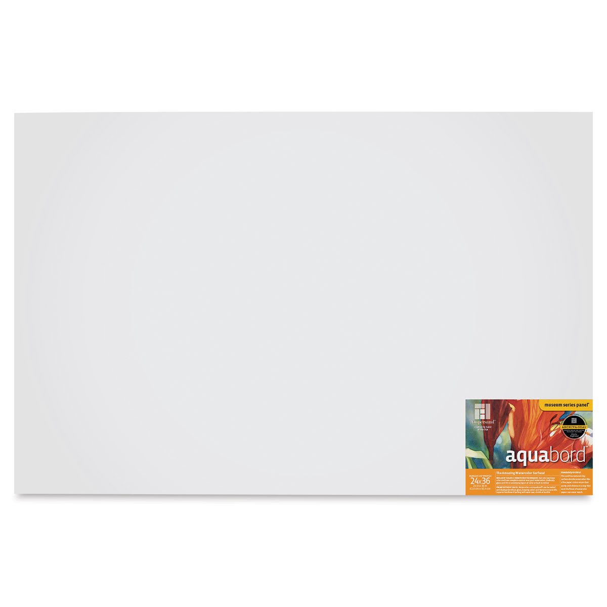 Ampersand Aquabord Panel - 24" x 36", 1-1/2" Cradled