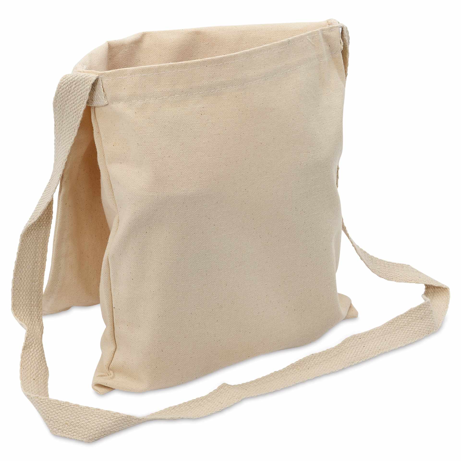 Wear'm Canvas Book Bag angled view