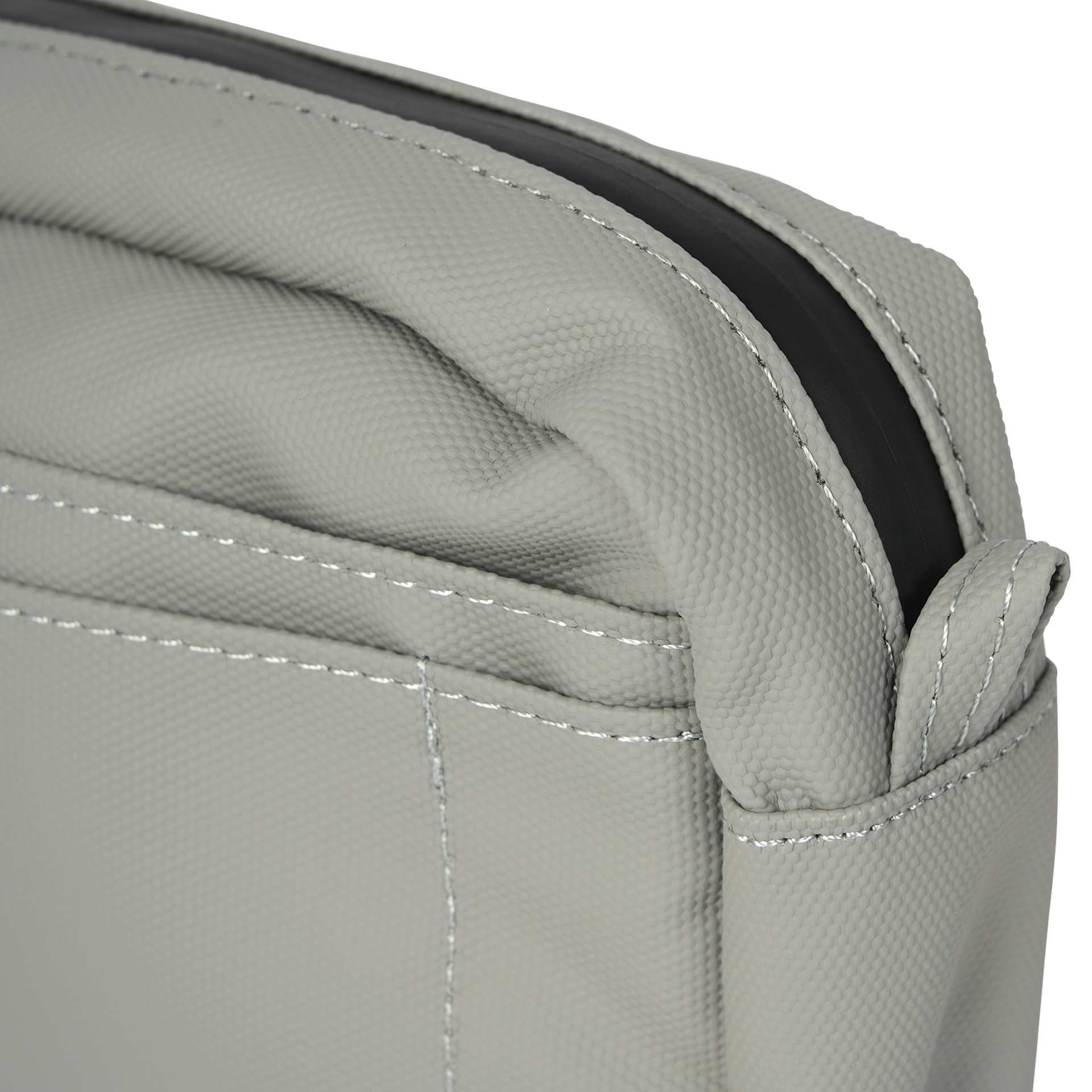 Delfonics Water Repellent Inner Carrying Case - Light Gray, 5.5" x 7.5" x 2.2", corner