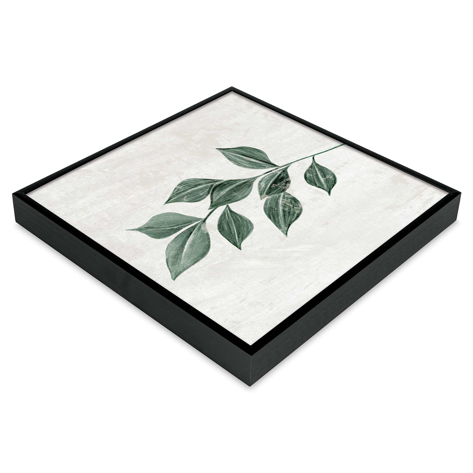 Blick Metal Gallery Frame - Black, 12” x 12” laying down