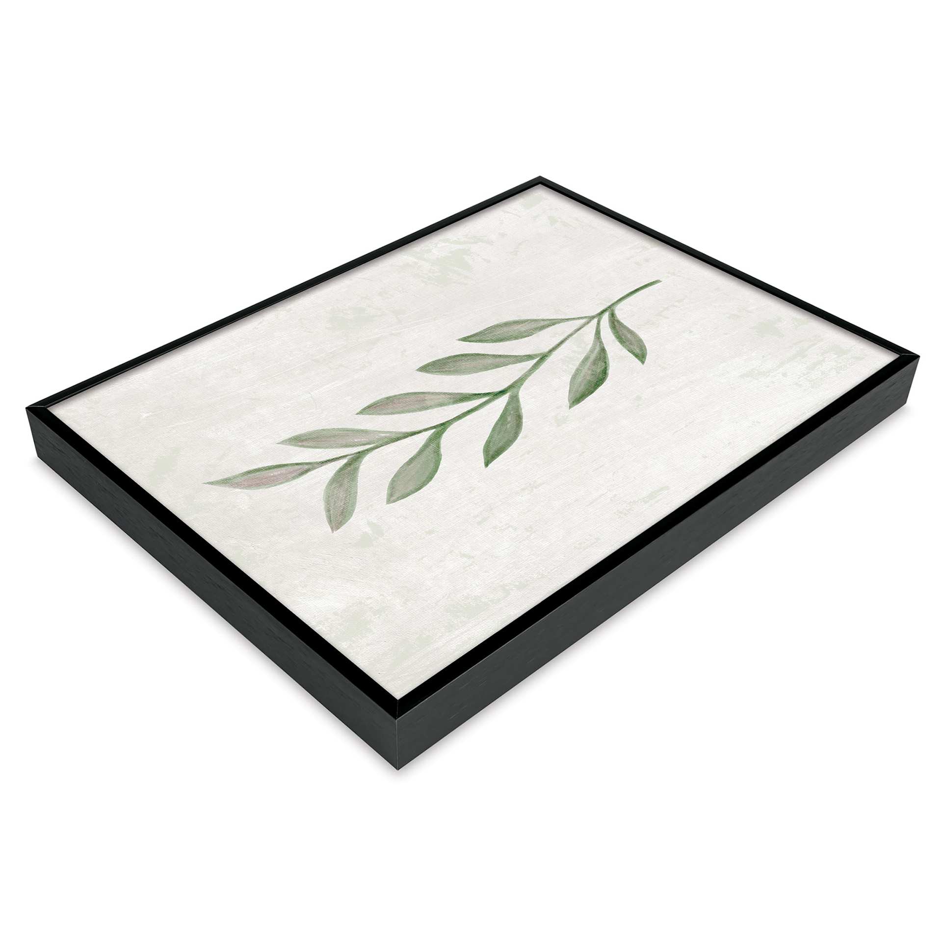 Blick Metal Gallery Frame - Black, 12” x 16” laying flat