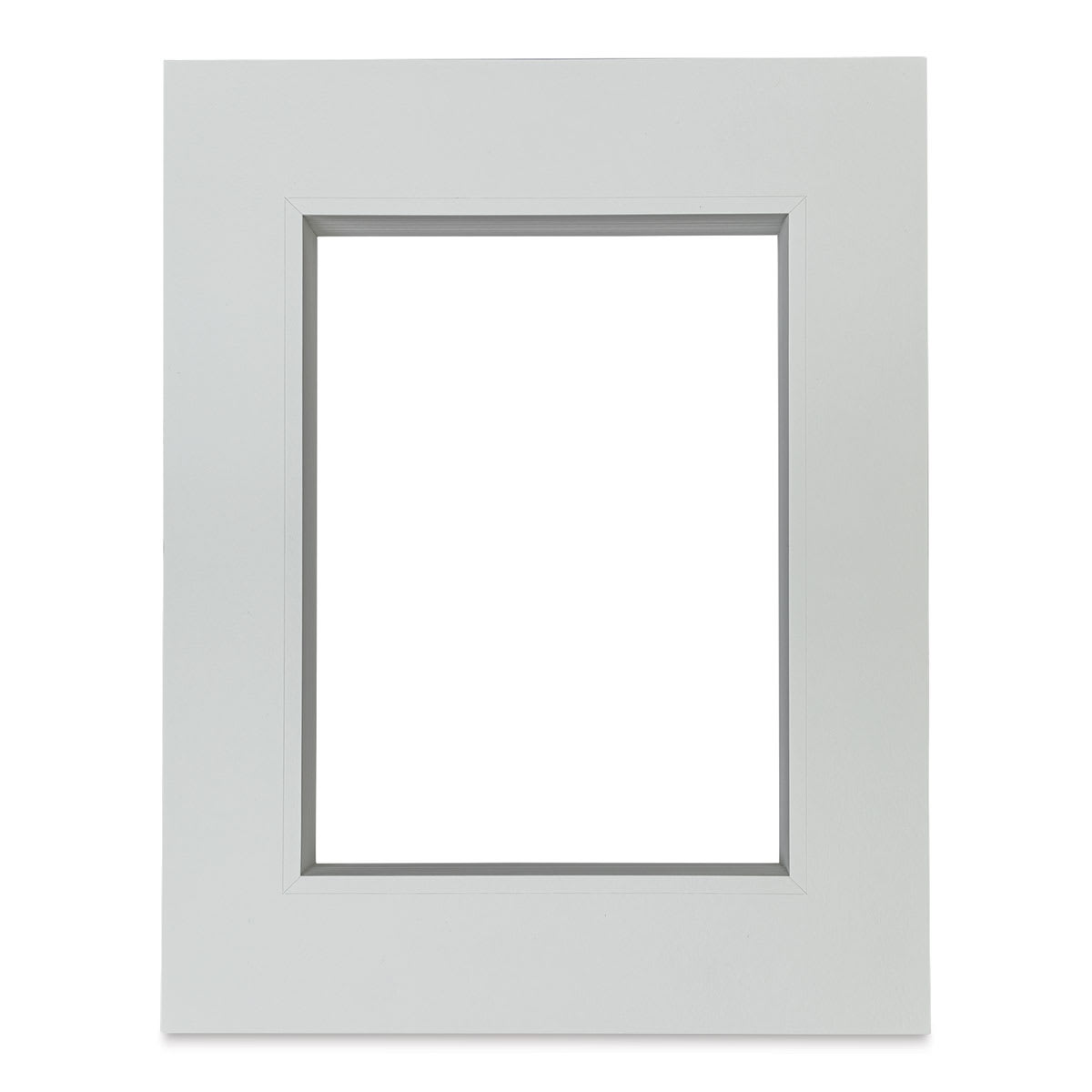 Stu-Art Economy Ready-Mats - 11'' x 14'' (8'' x 10'' Opening), Pkg of 50 - Front view of mat