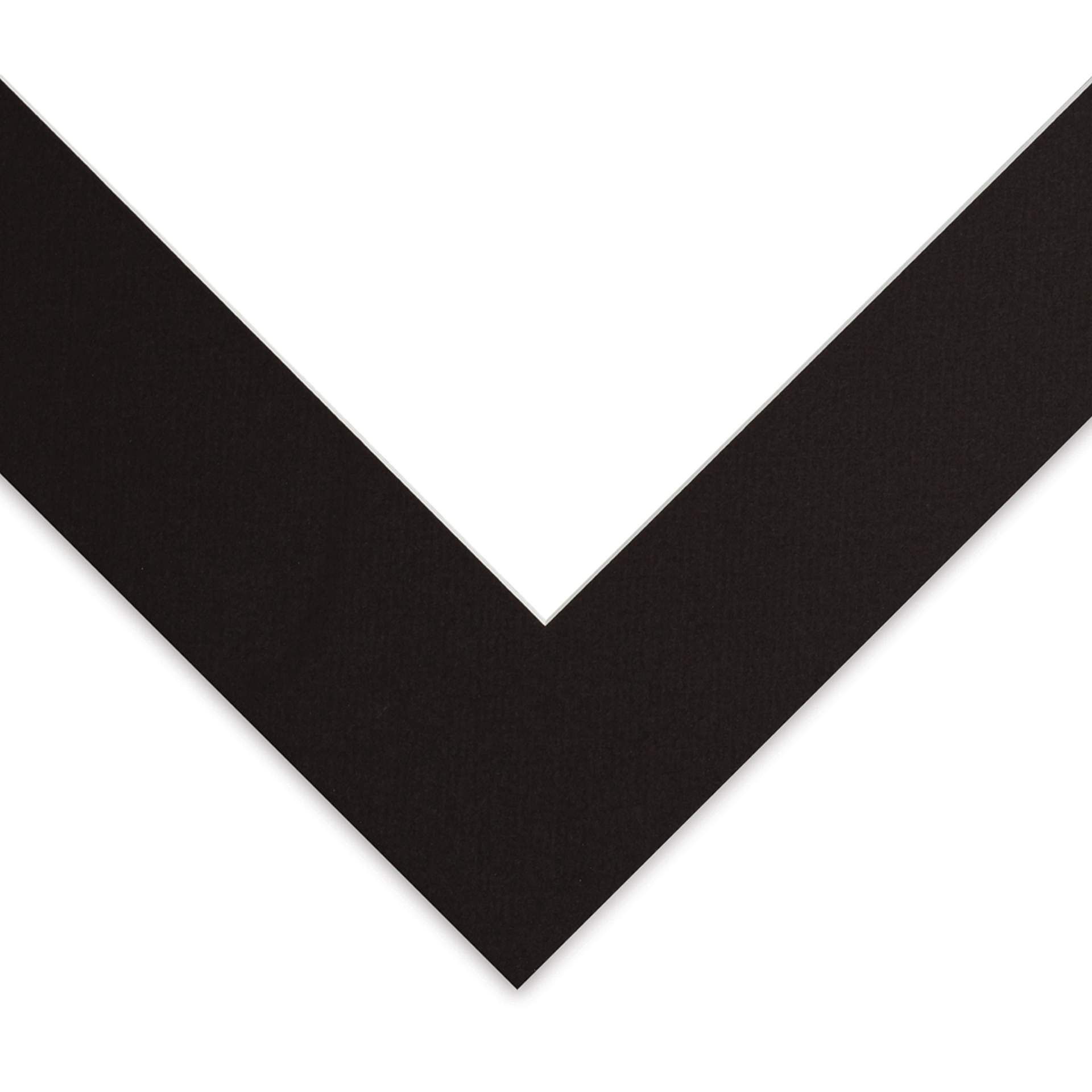 Blick Black Core Pre-Cut Mat - 16" x 20" w/ 10-1/2" x 13-1/2" opening