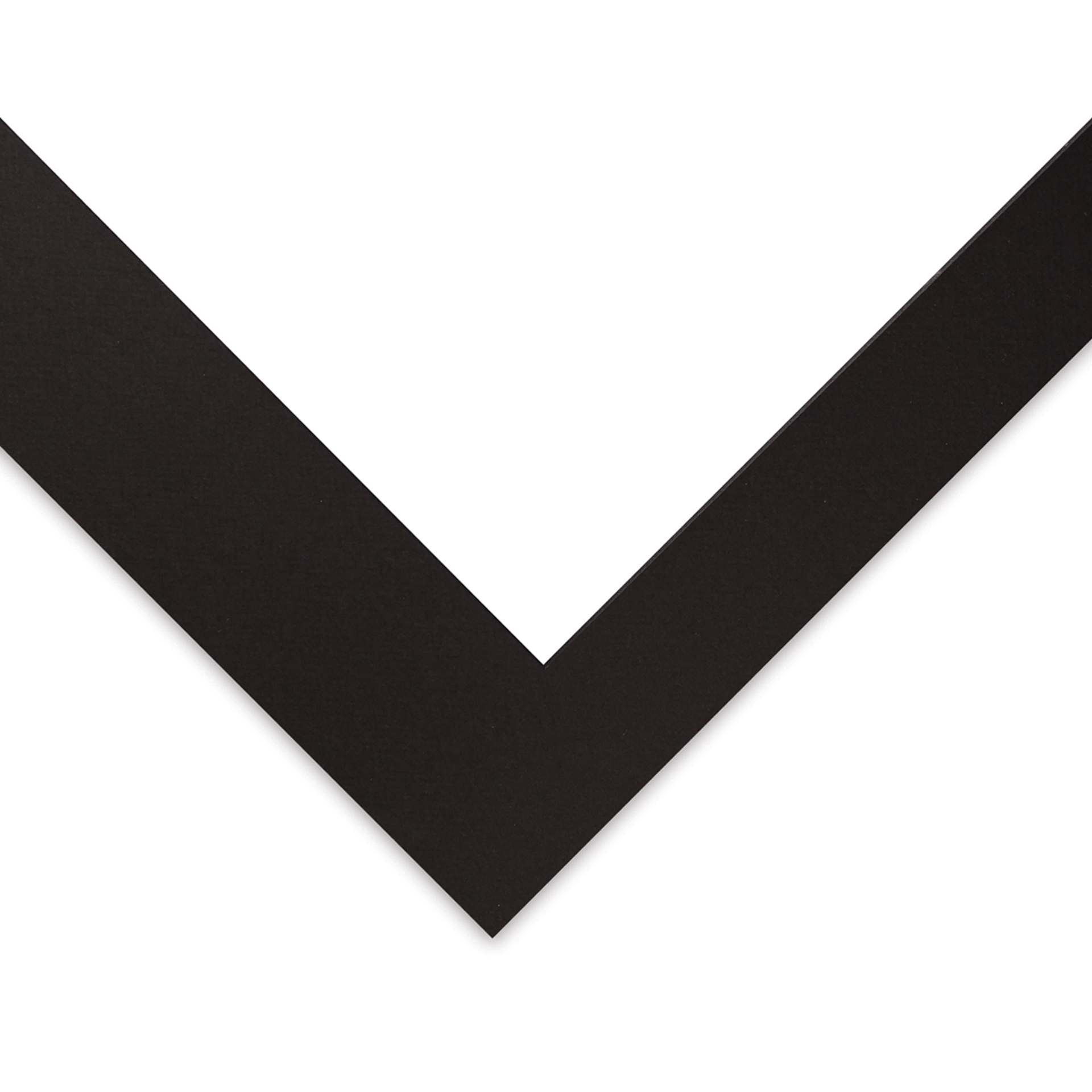Blick Black Core Pre-Cut Mat - 18" x 24" w/ 13-1/2" x 17-1/2" opening