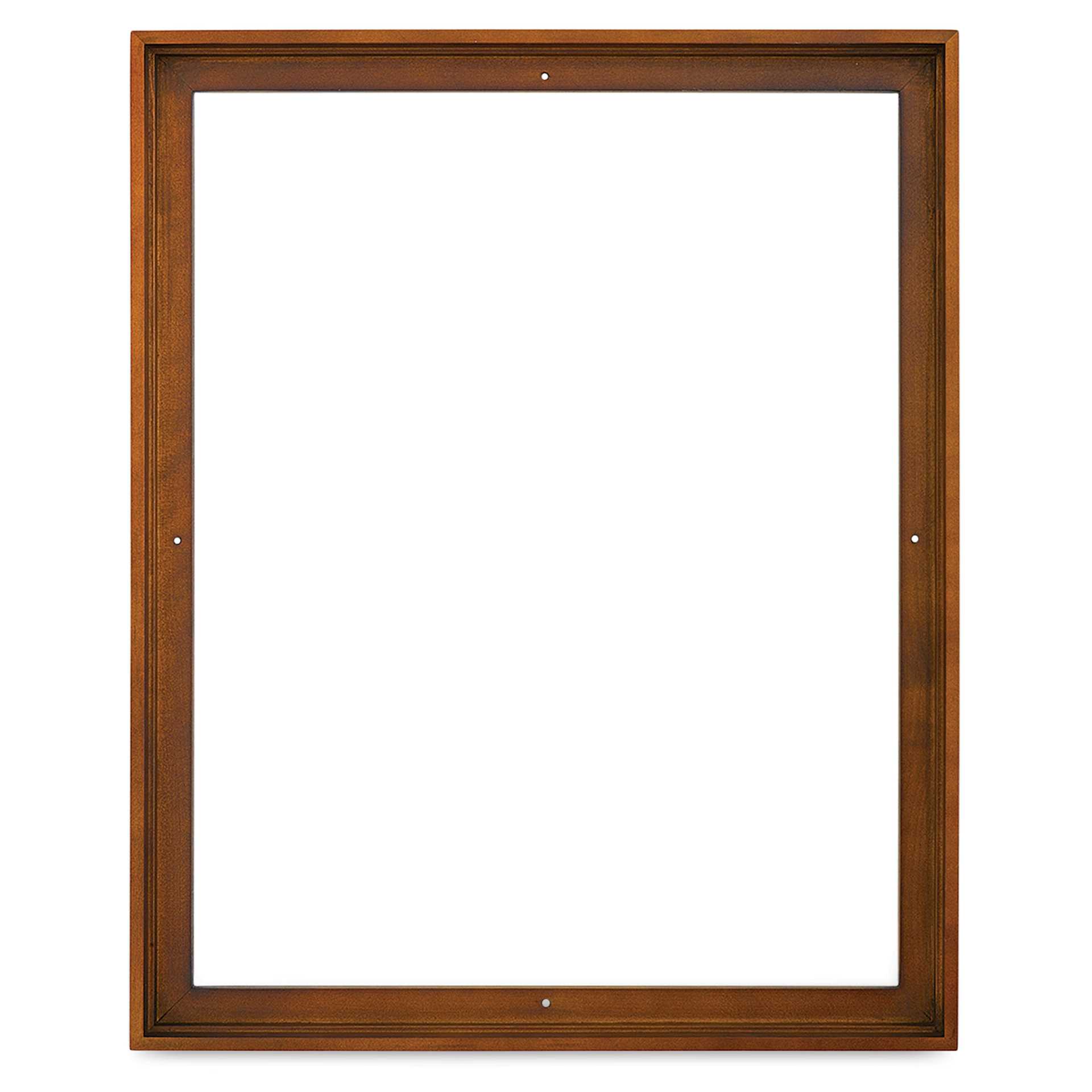 Ampersand Floaterframe - Thin, Walnut, 16" x 20", 7/8", front view