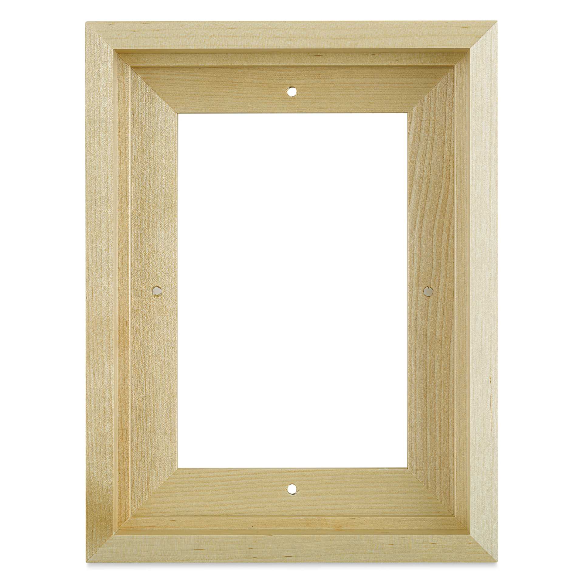 Ampersand Floaterframe - Bold, Maple, 5" x 7", 7/8", front view
