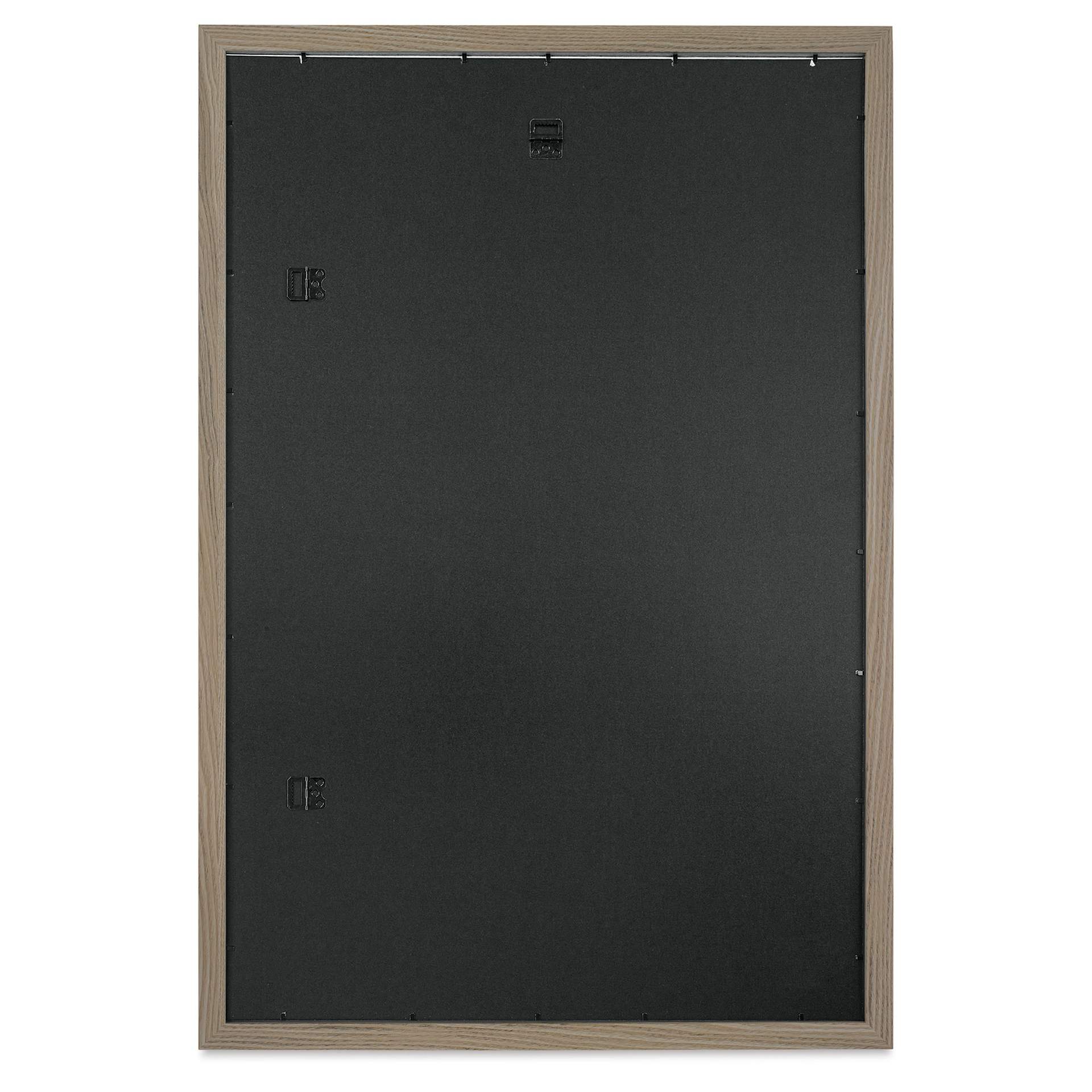 Blick Bellevue Frame - Grey Woodgrain, 24" x 36", back of frame