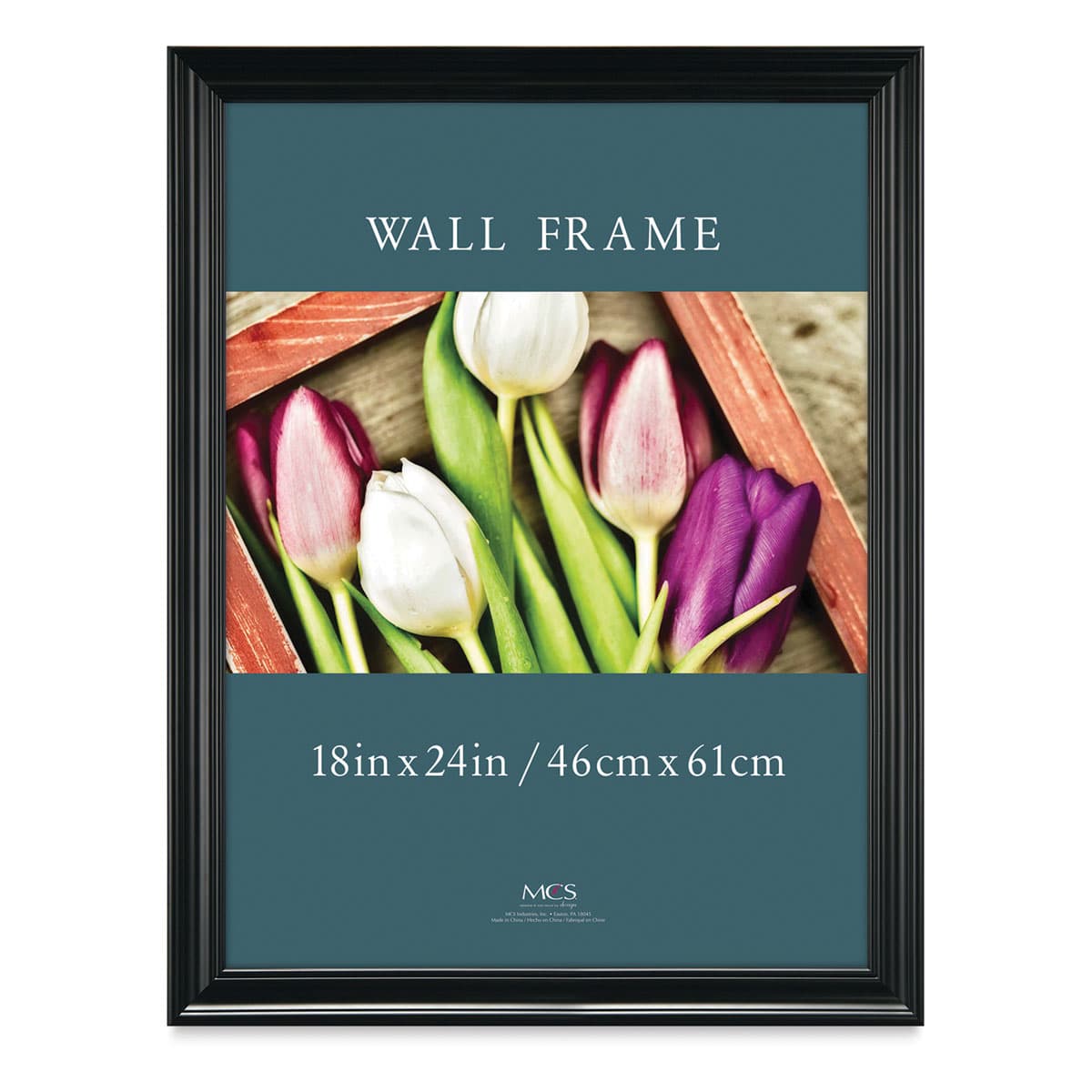 MCS Monarch Frame - Black, 18" x 24"
