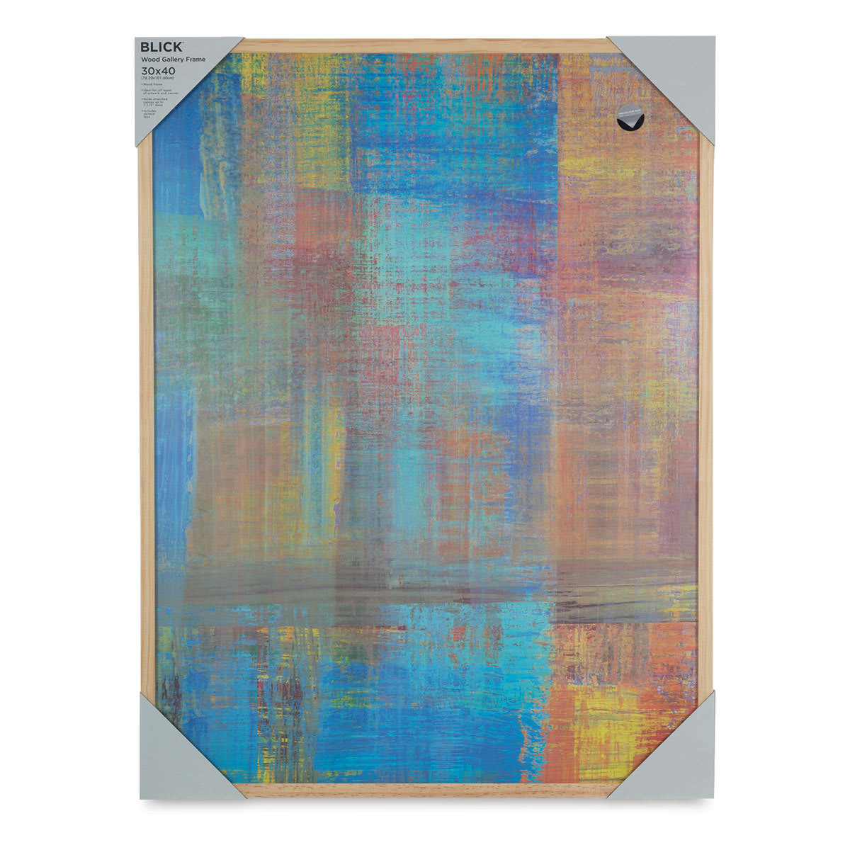 Blick Wood Gallery Frame - Natural, 30" x 40" in packaging