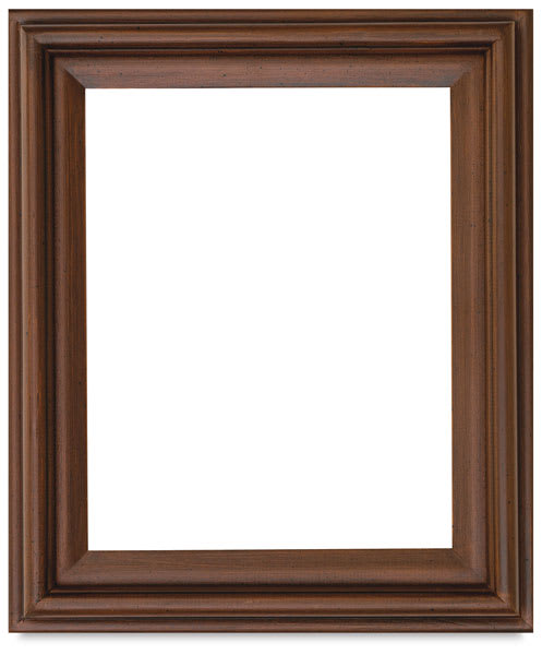 Blick Bella Wood Frames - Front view of Walnut Frame