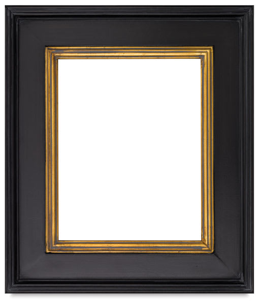 Blick Concerto Wood Frames - Front view of Gold Espresso frame