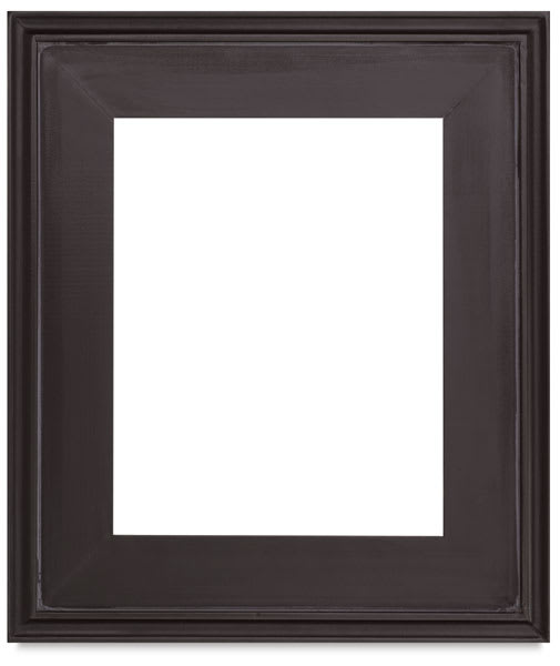 Simplon Econo Wood Frame - Front view of empty Espresso Frame  