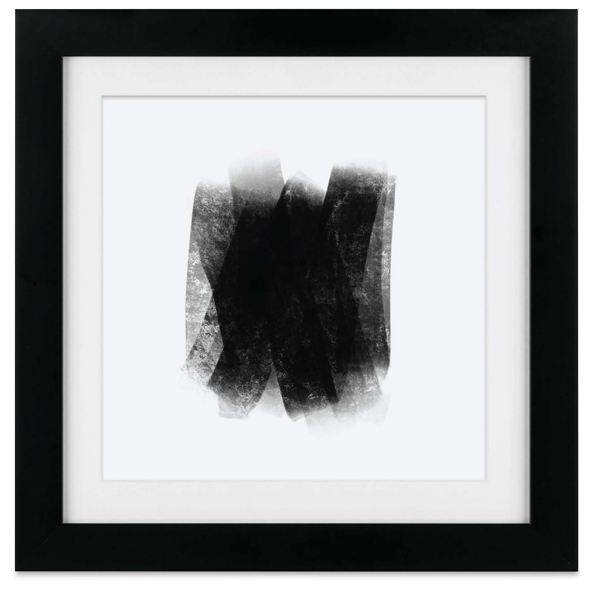Blick Sheffield Frame-Black w/ White Mat, 12” x 12”