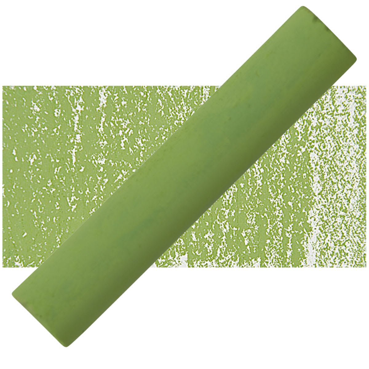 Blockx Soft Pastel - Olive Green 663 pastel and swatch