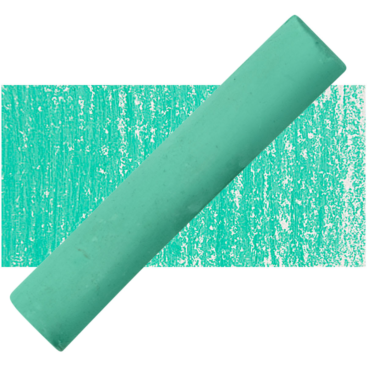 Blockx Soft Pastel - Phthalo Green 604 pastel and swatch
