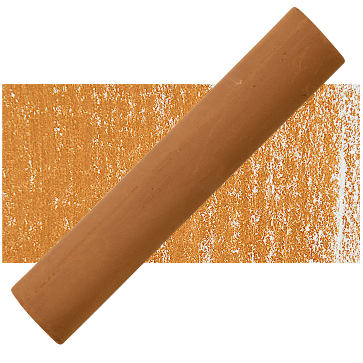 Blockx Soft Pastel - Raw Sienna 402 pastel and swatch
