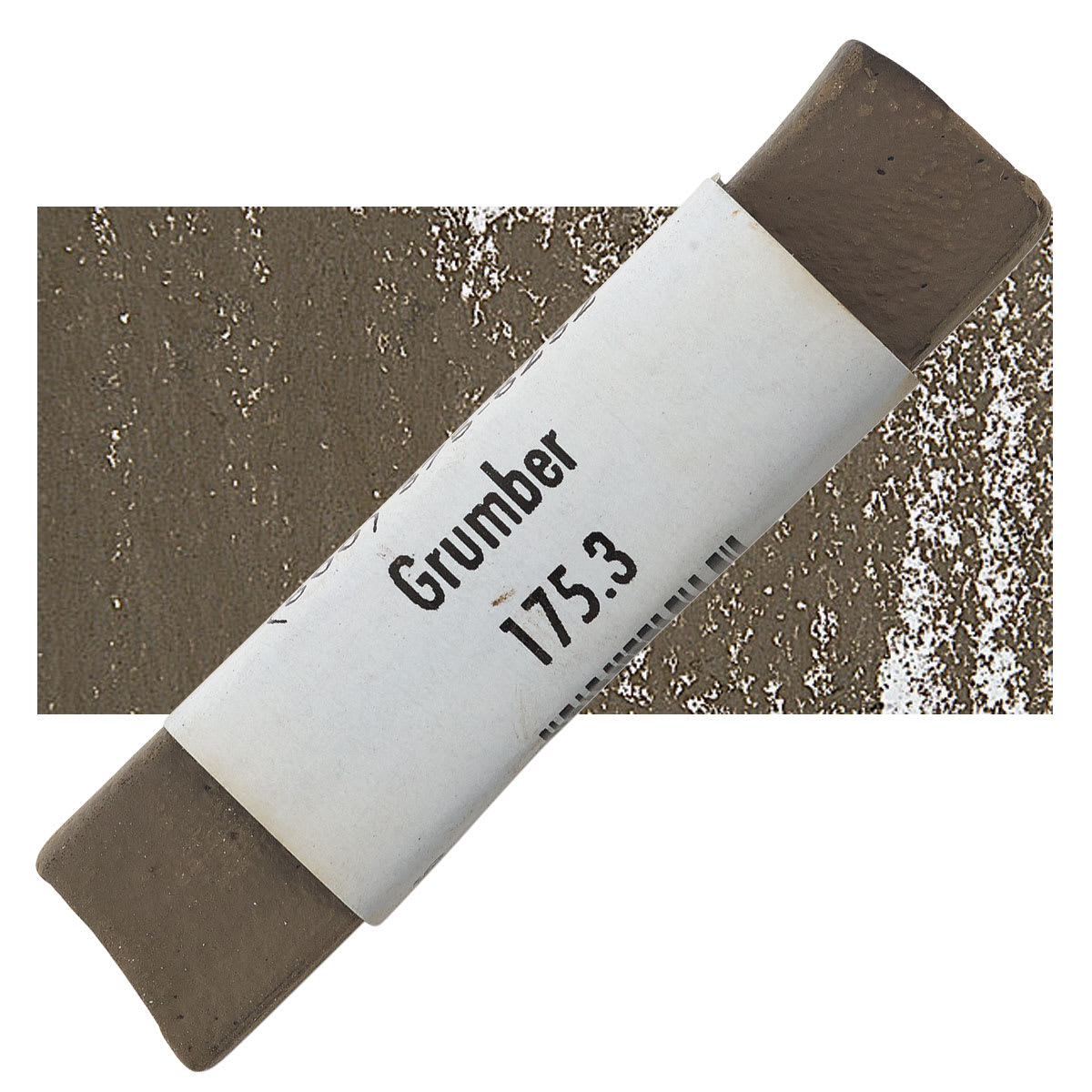 Great American Handmade Pastel - Grumber 3, 175.3 pastel and swatch