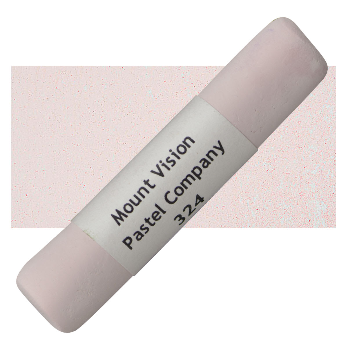 Mount Vision Handmade Pastel - Venetian Red 324 pastel and swatch