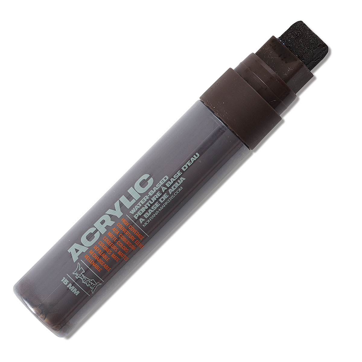 Montana Acrylic Marker - 15 mm Tip, Shock Brown Dark