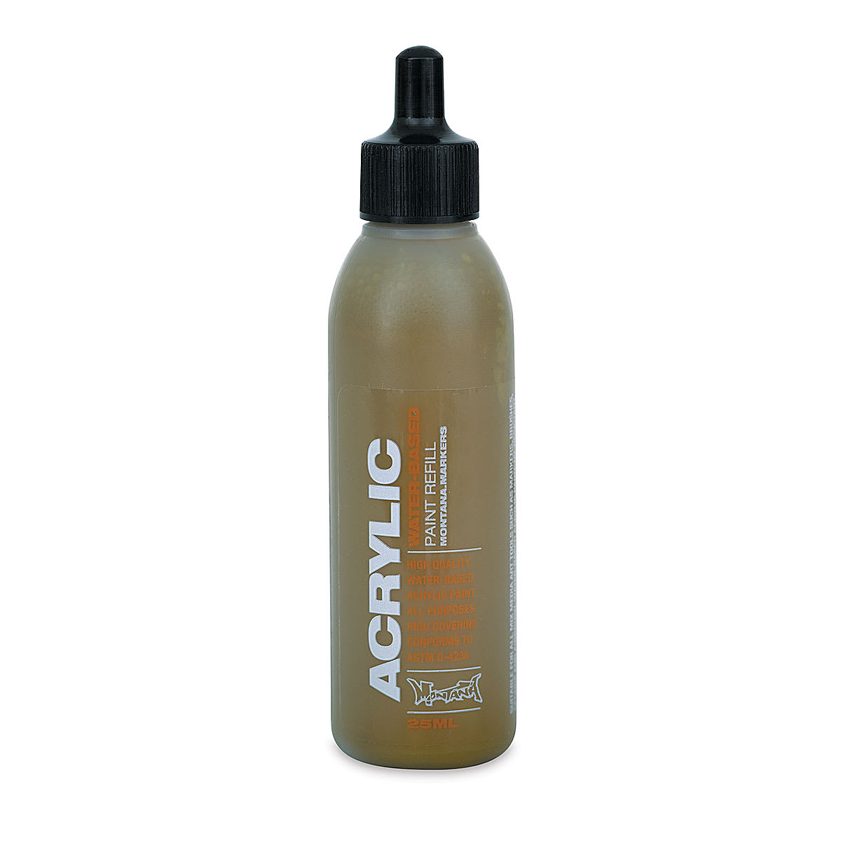 Montana Acrylic Markers and Refills - Refill, 25 ml, Matte Gold